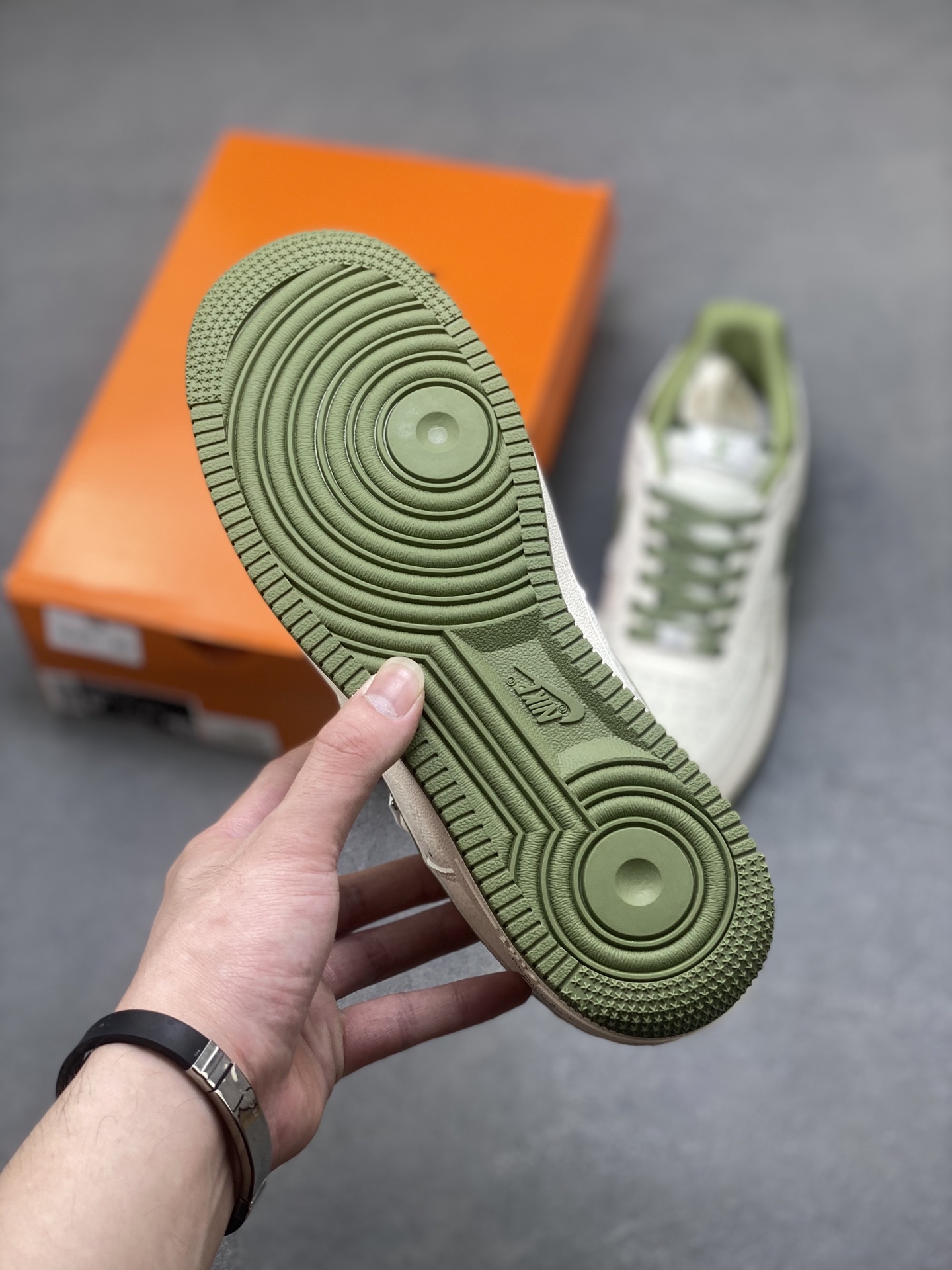 Nike Air Force 1 '07 Low Olive/Sail: Limited Edition Designer Sneakers 7 i1750797329357 9436 0 5
