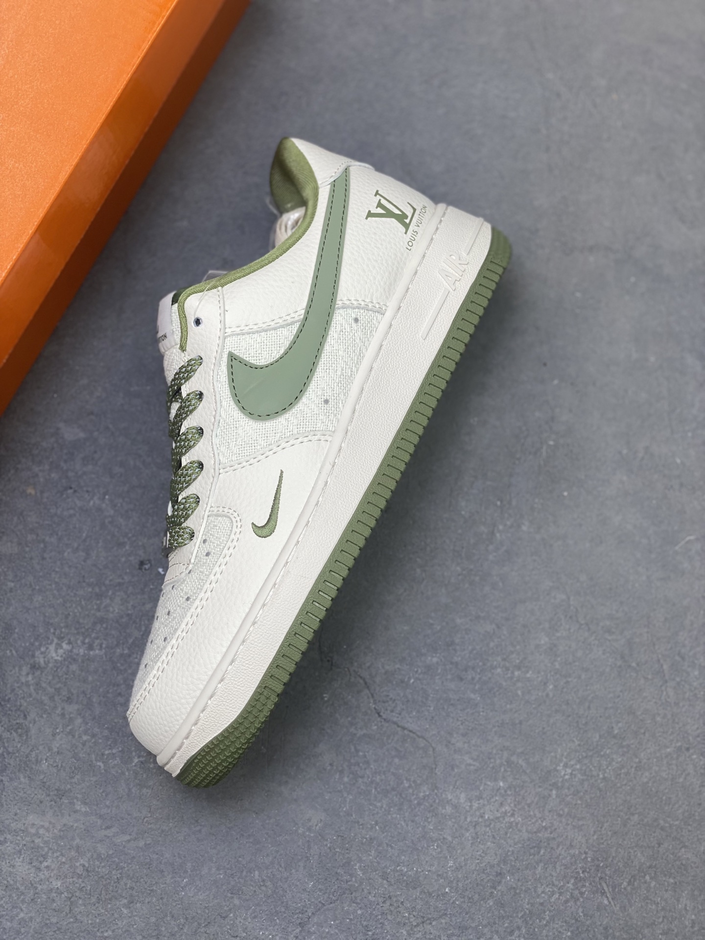 Nike Air Force 1 '07 Low Olive/Sail: Limited Edition Designer Sneakers 8 i1750797335342 9617 0 6