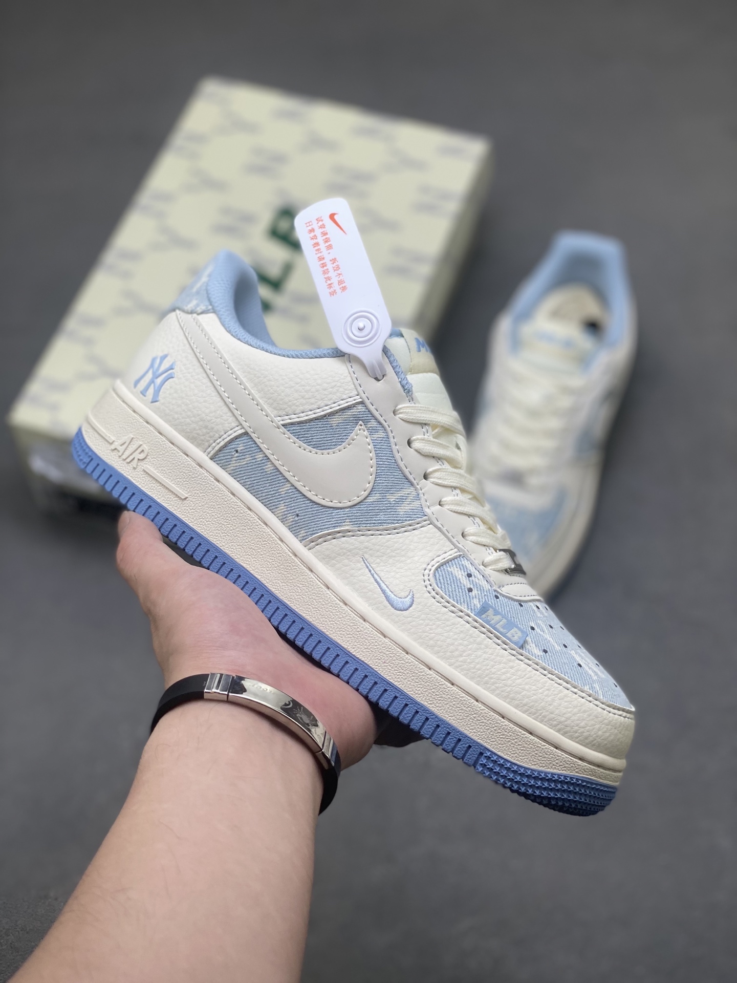 Nike Air Force 1 '07 Low MLB New York Yankees Casual Sneakers HS8068-016 2 i1750797374056 832 0 0