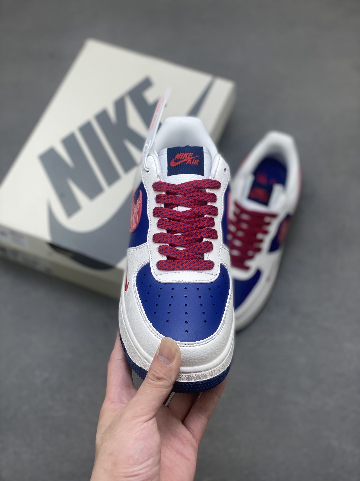 Nike Air Force 1 '07 Low White/Royal Blue Supreme Edition - Limited 3 i1750797524452 11 0 1