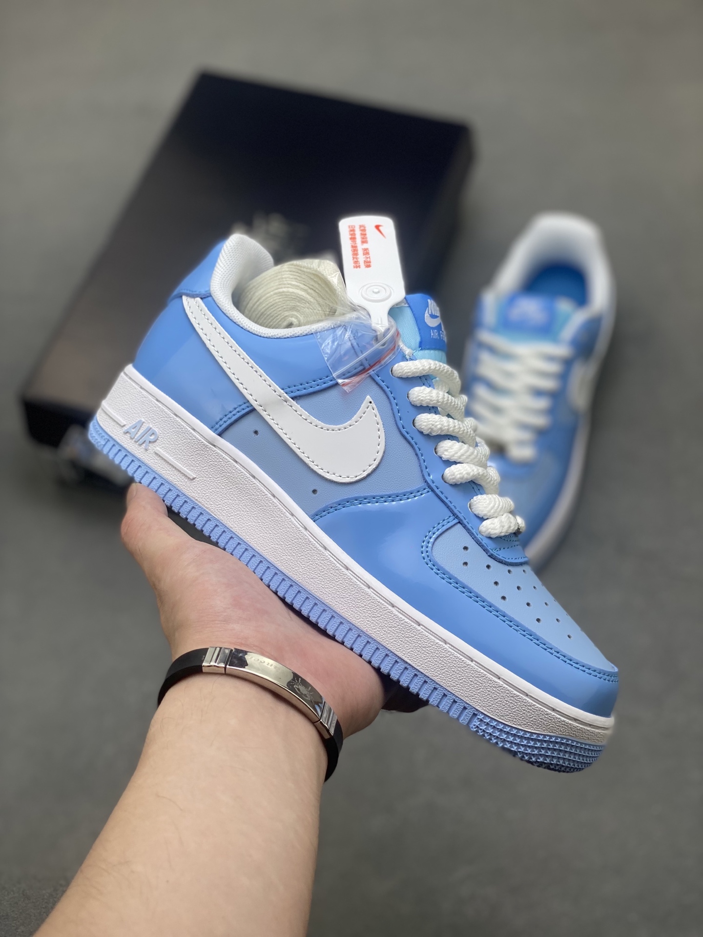 Nike Air Force 1 '07 Low Blue/White Casual Sneakers HV9405-400 2 i1750797670749 5189 0 0