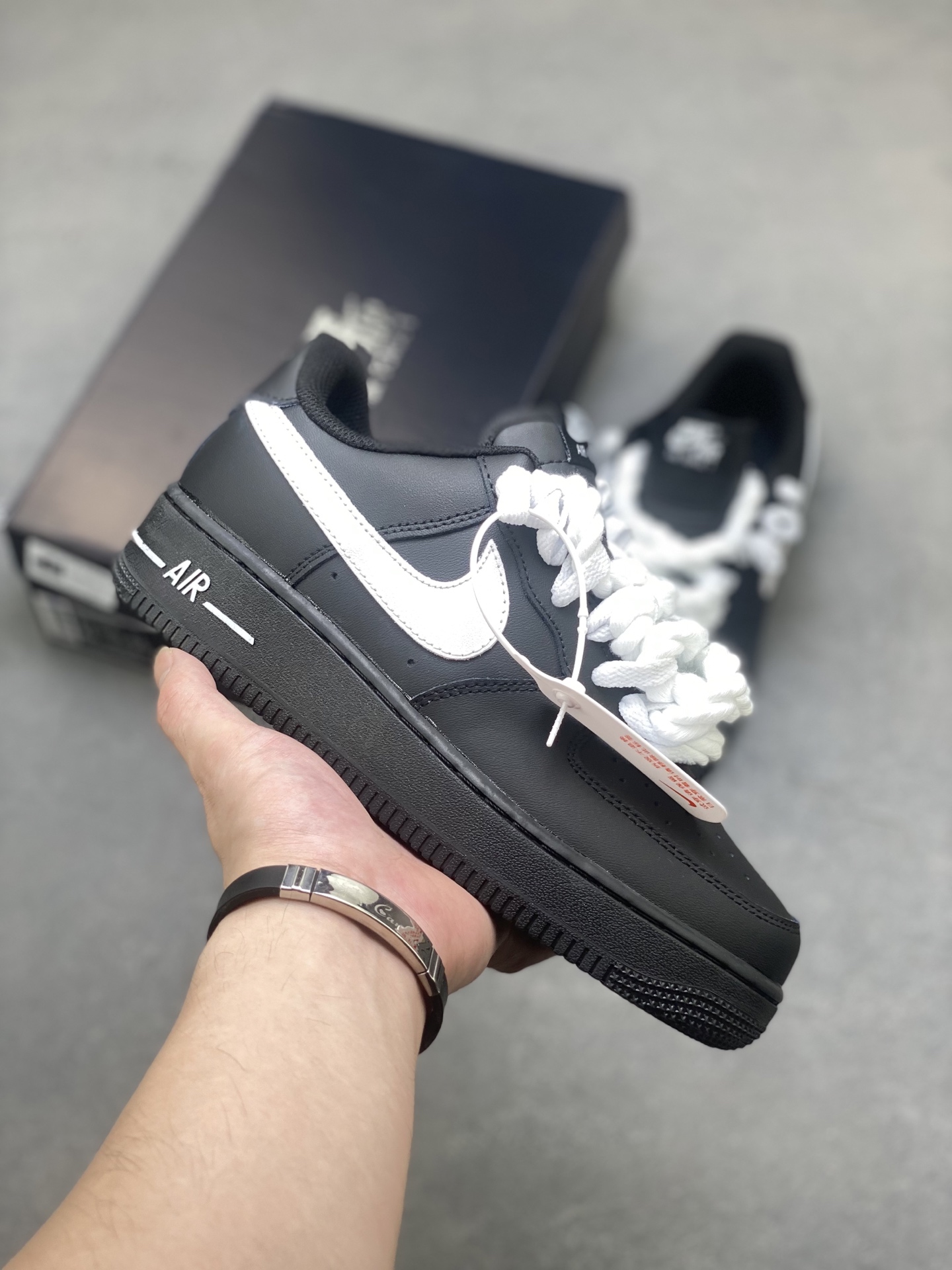 Nike Air Force 1 '07 Low Black & White Limited Edition Sneakers 2 i1750893769442 8108 0 0