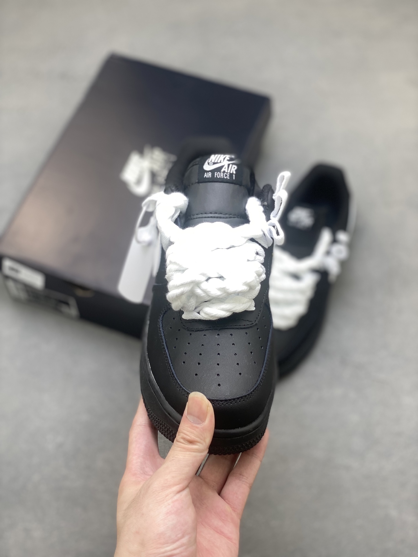 Nike Air Force 1 '07 Low Black & White Limited Edition Sneakers 3 i1750893774351 1396 0 1