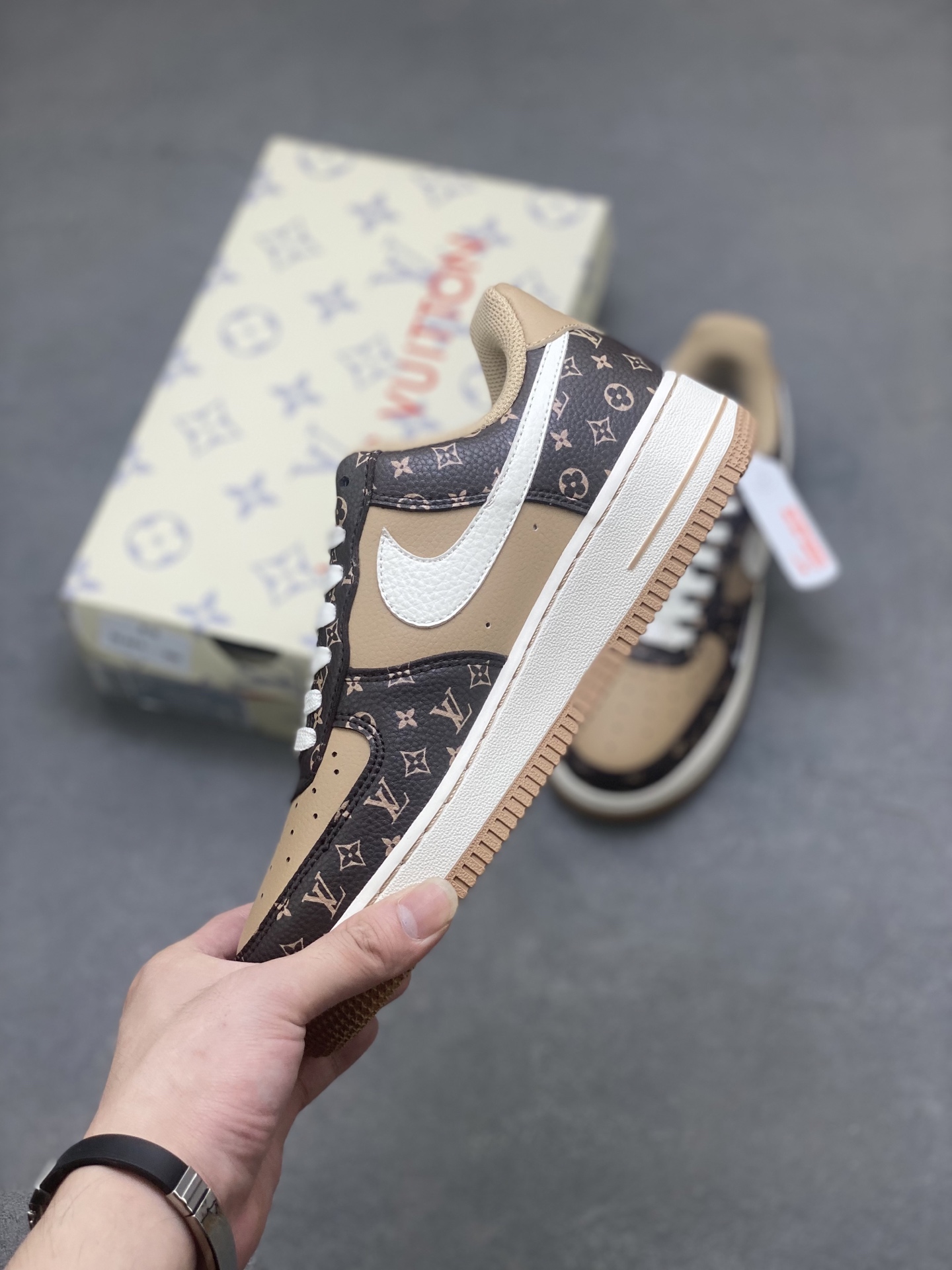 Nike Air Force 1 '07 Low Custom Louis Vuitton - Limited Edition Sneakers 4 i1750894001183 9317 0 2