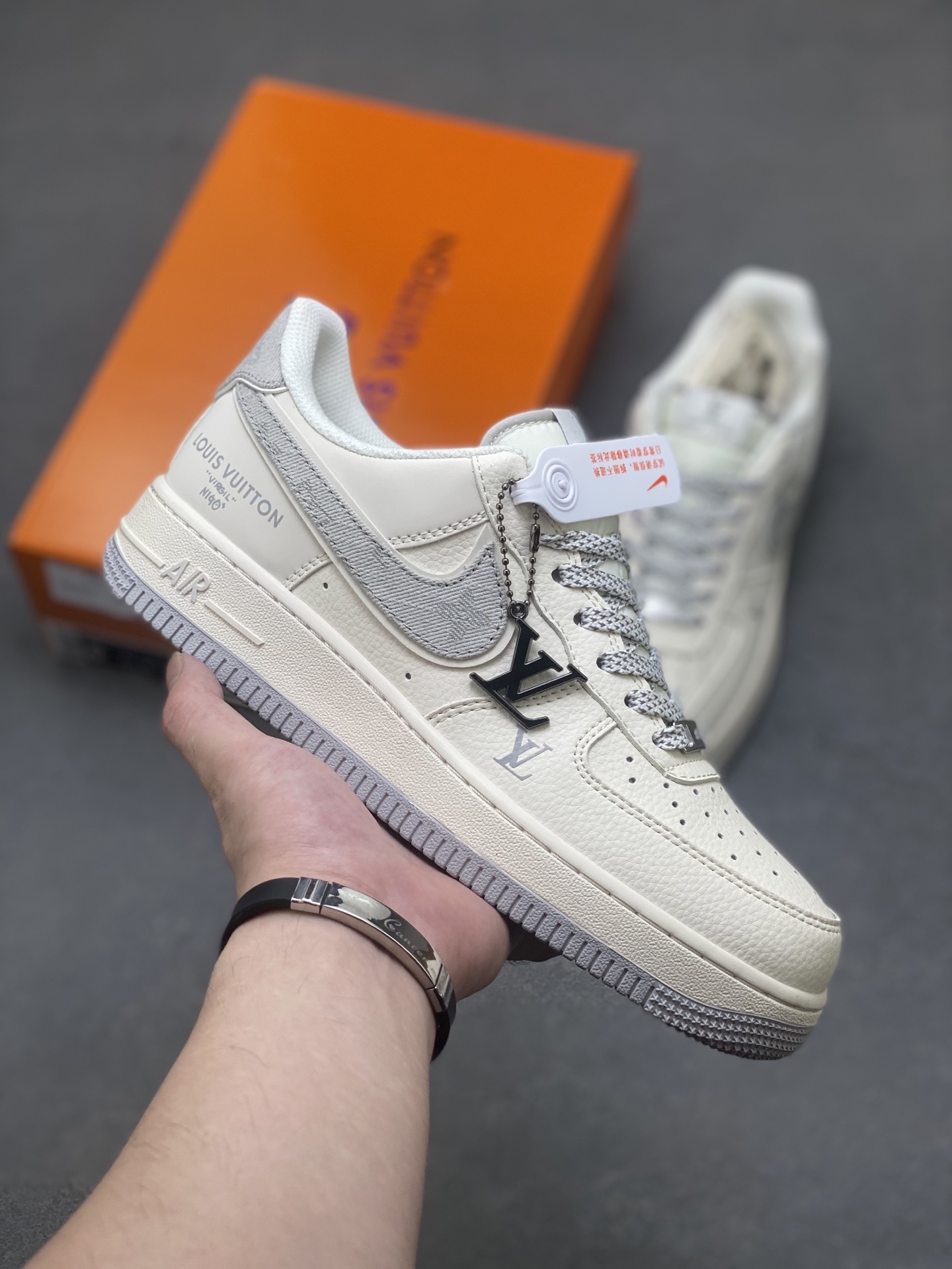 Nike Air Force 1 Low Louis Vuitton Custom Sneakers - Limited Edition 2 i1750894048019 6431 0 0