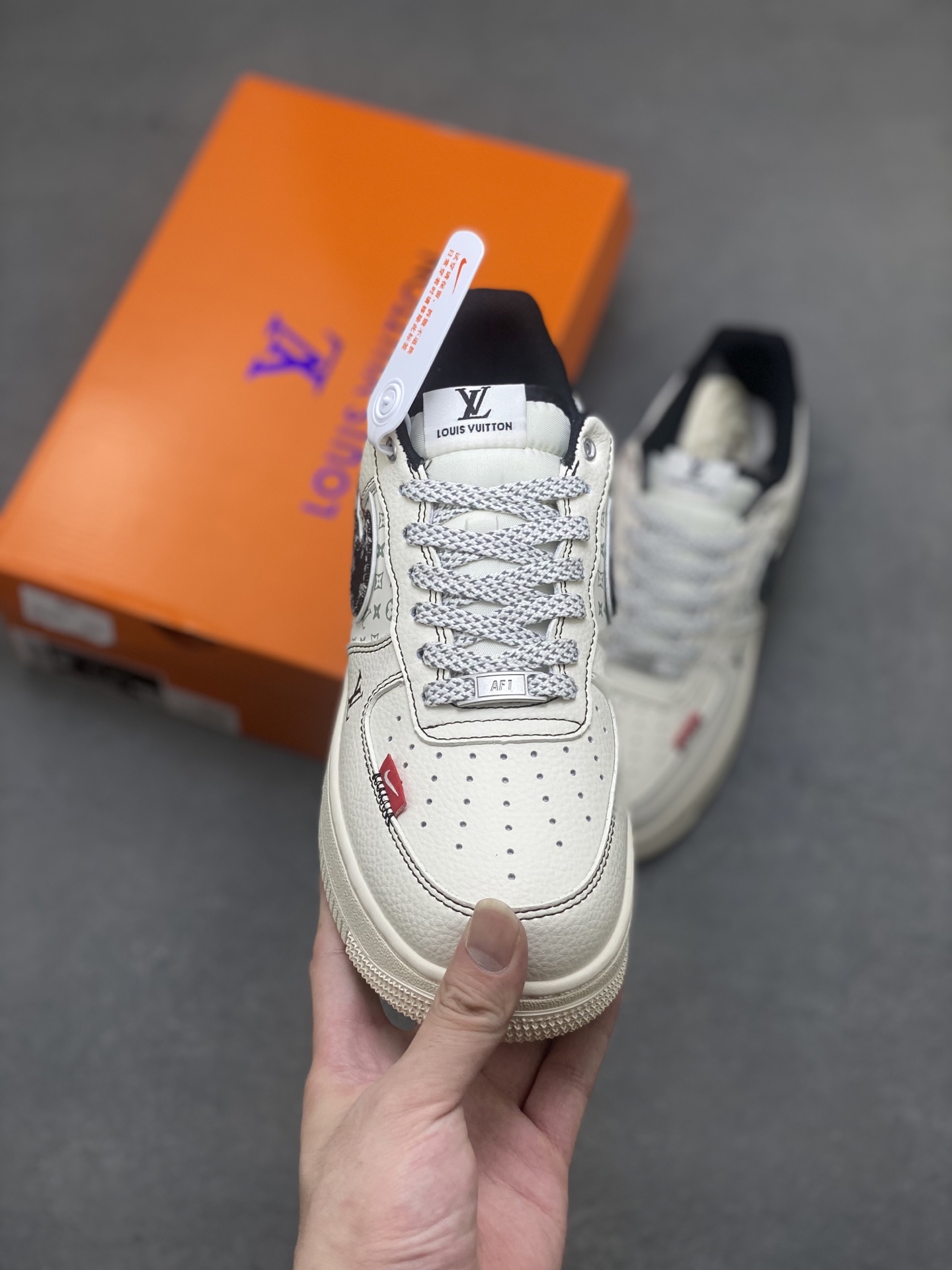 Nike Air Force 1 '07 Low Louis Vuitton Custom Sneakers Limited Edition 3 i1750894165523 1634 0 1