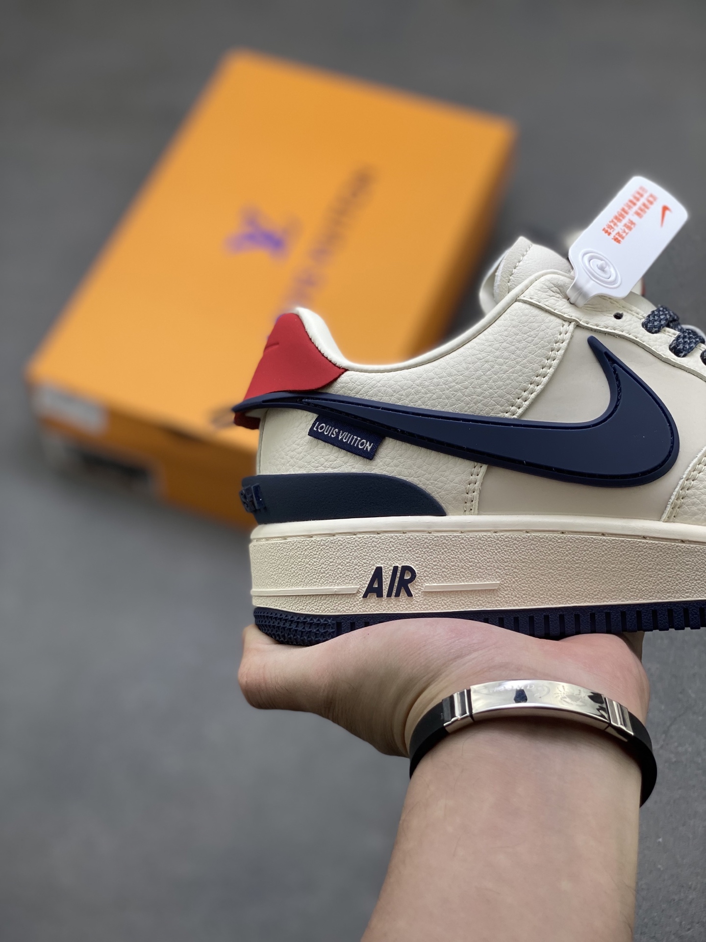 Nike Air Force 1 '07 Low Louis Vuitton Deep Blue Sneakers 6 i1751134278568 3486 0 4