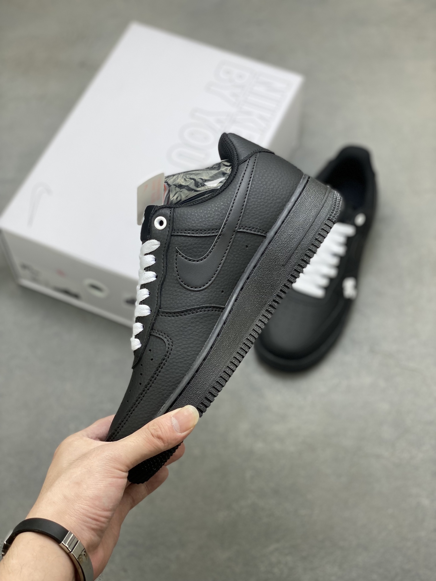 Nike Air Force 1 Low Black White Cross Sneakers - Original Quality 4 i1751224915047 1505 0 2