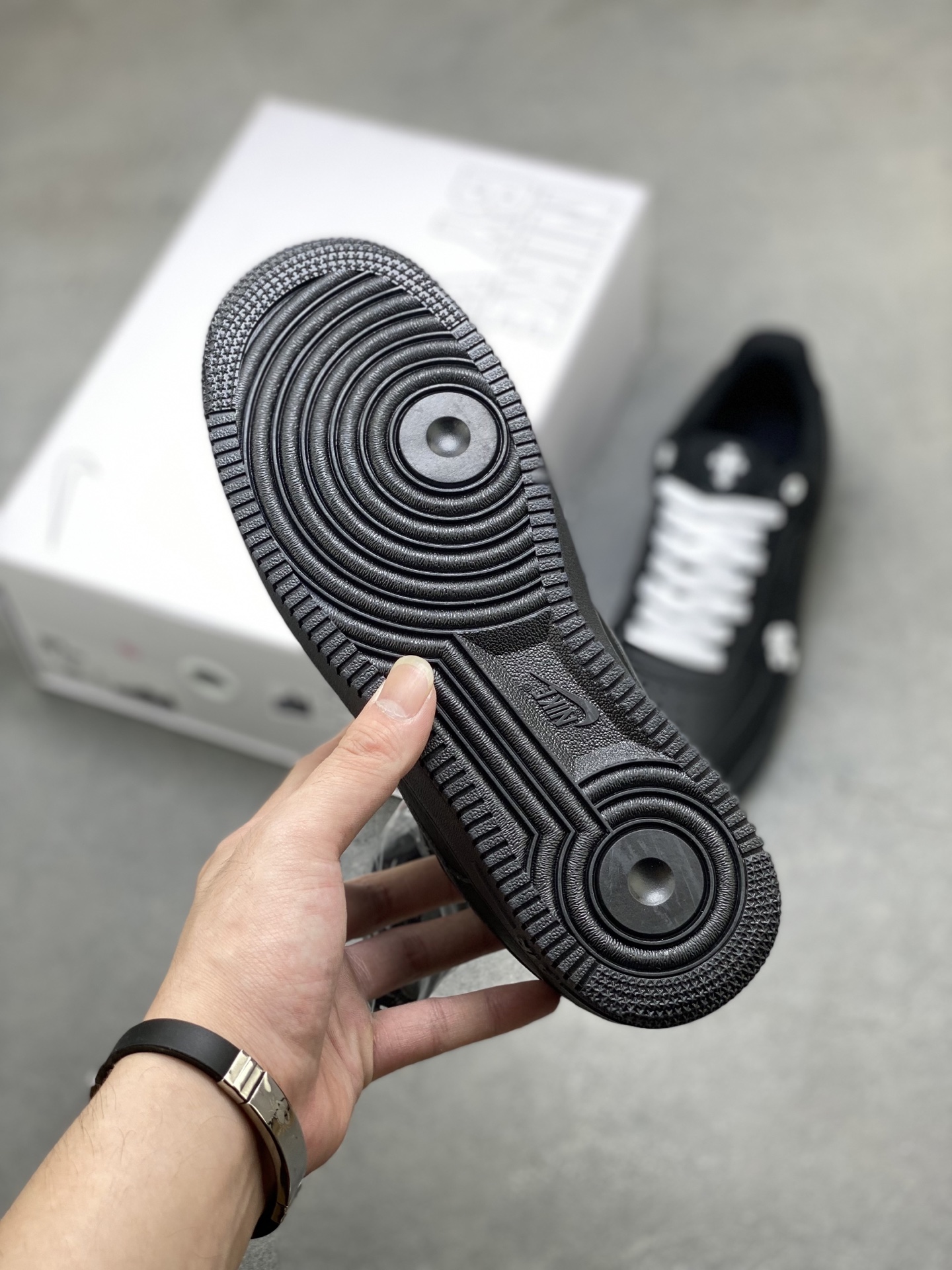 Nike Air Force 1 Low Black White Cross Sneakers - Original Quality 7 i1751224921052 7846 0 5