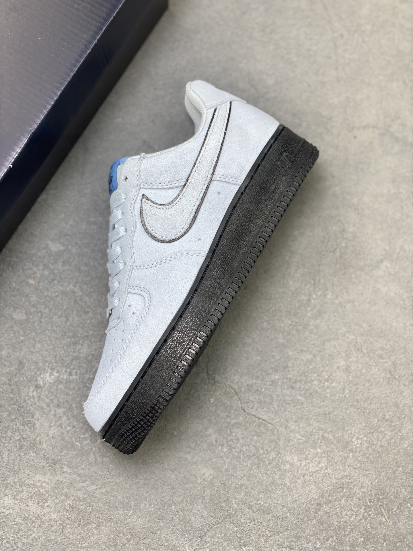 Nike Air Force 1 Low '07 Blue Suede Sneakers - Iconic Style & Comfort 8 i1751225109620 9953 0 6