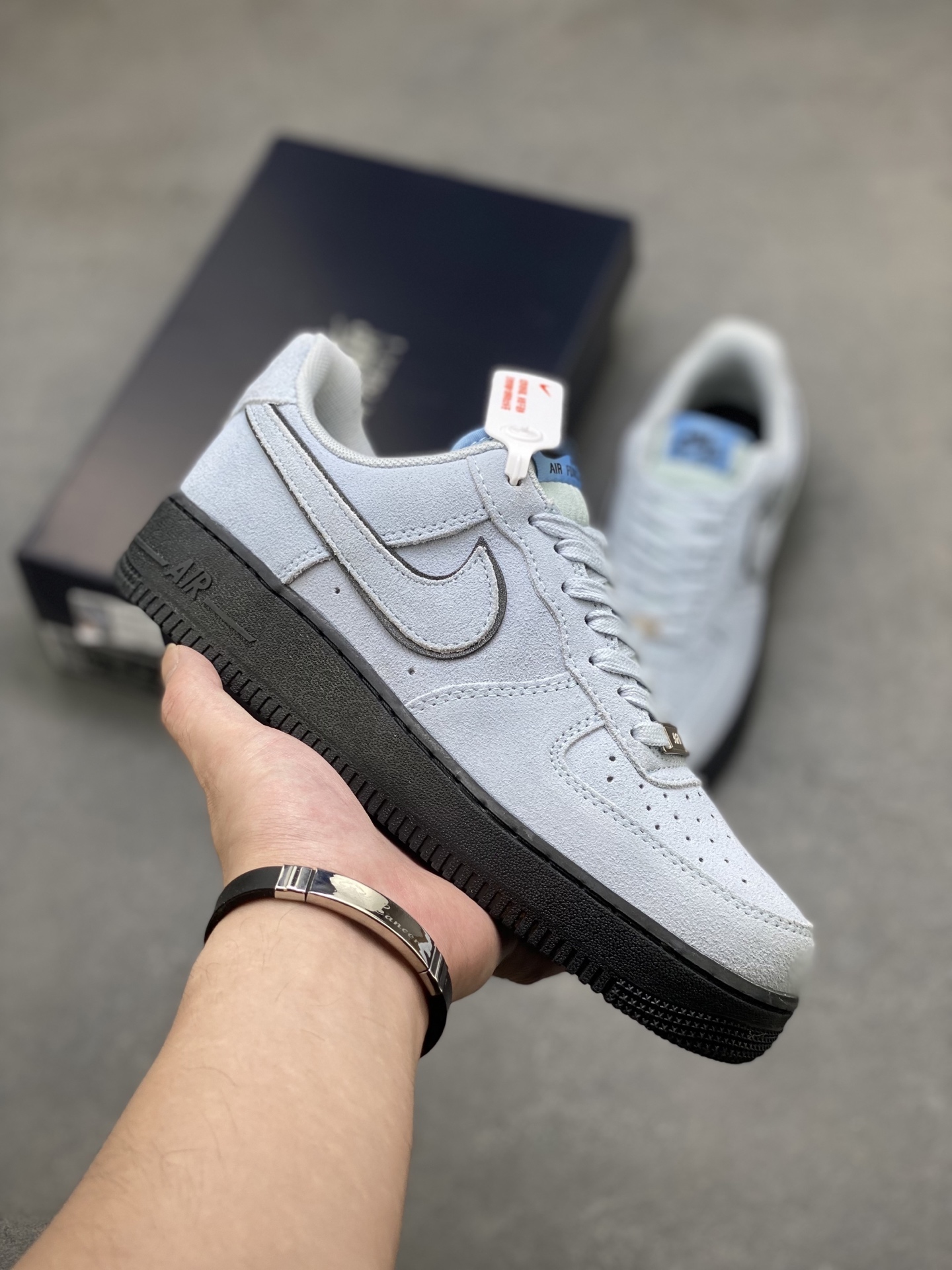 Nike Air Force 1 Low '07 Blue Suede Sneakers - Iconic Style & Comfort 2 i1751225109722 2175 0 0