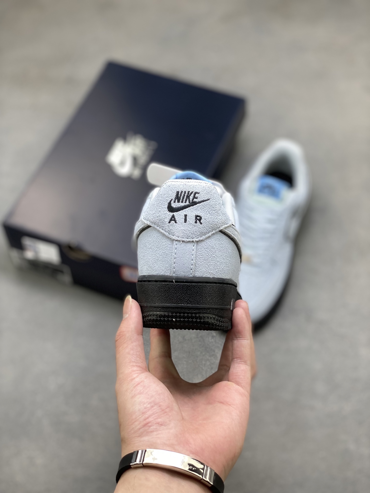 Nike Air Force 1 Low '07 Blue Suede Sneakers - Iconic Style & Comfort 5 i1751225113915 3668 0 3