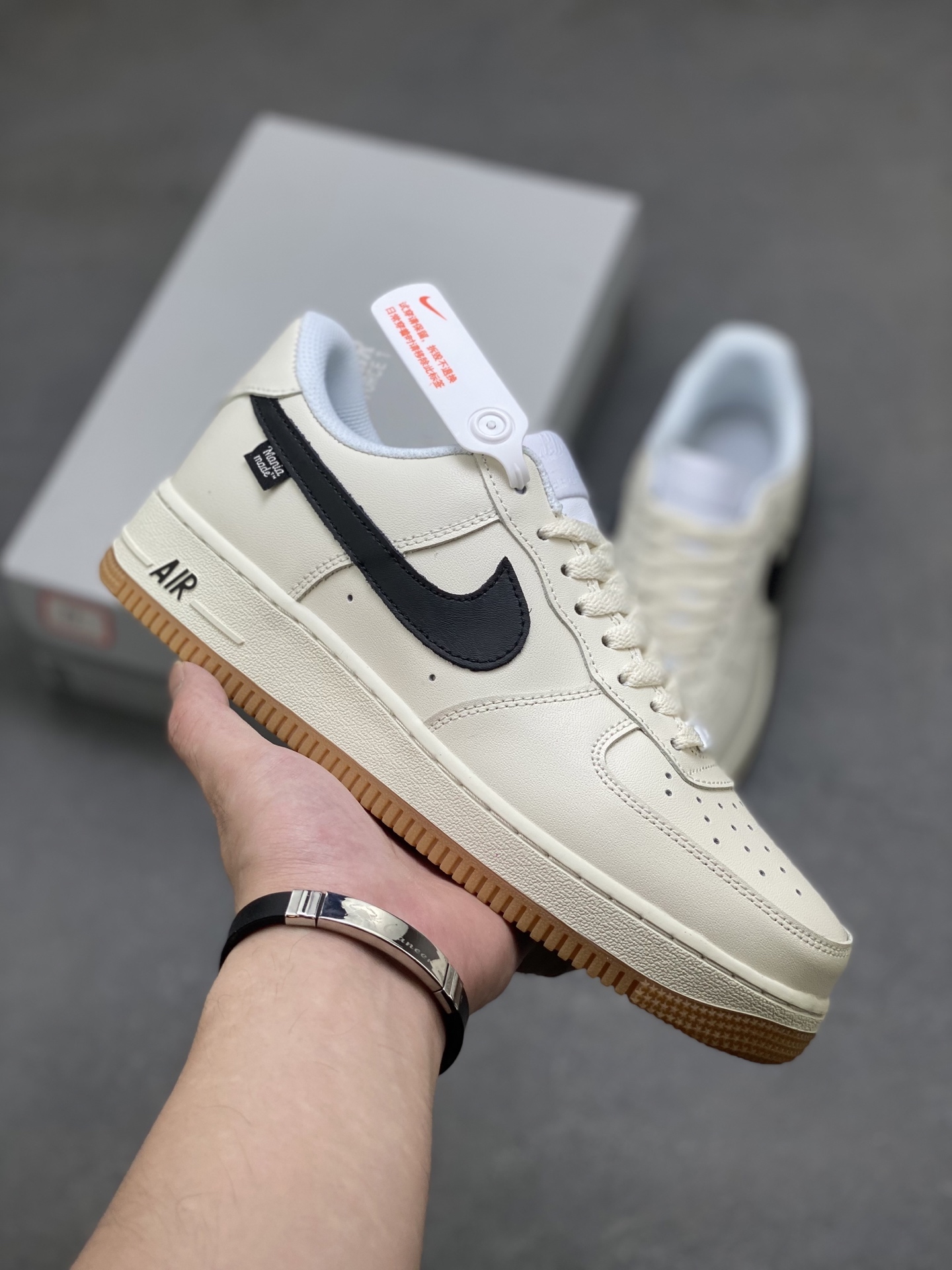 Nike Air Force 1 Low 'Light Orewood Brown Black' Casual Shoes DJ2739-100 2 i1751225312854 746 0 0