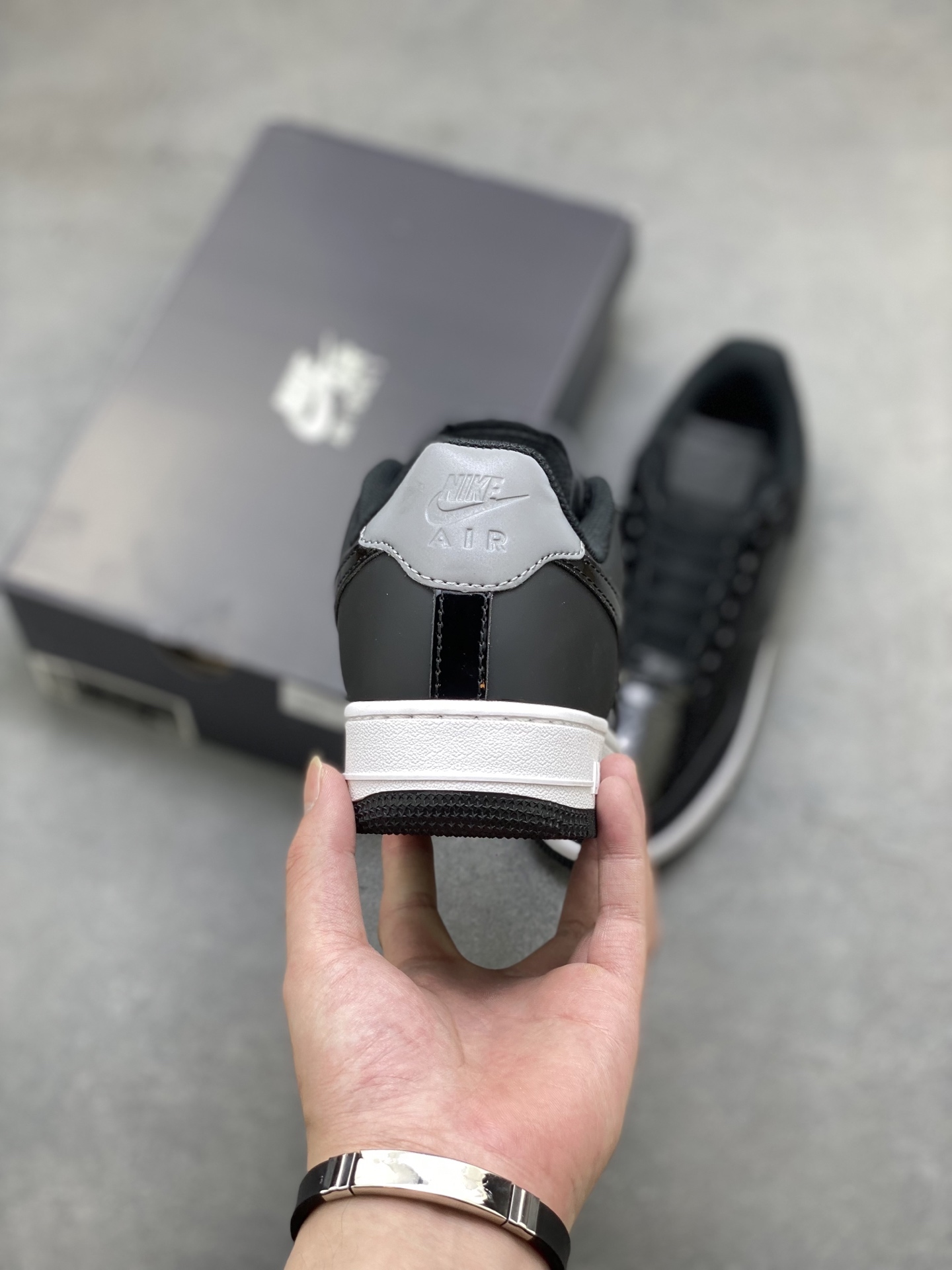 Nike Air Force 1 '07 Low Black Patent Leather Casual Sneakers AH6827-001 5 i1751309181617 896 0 3