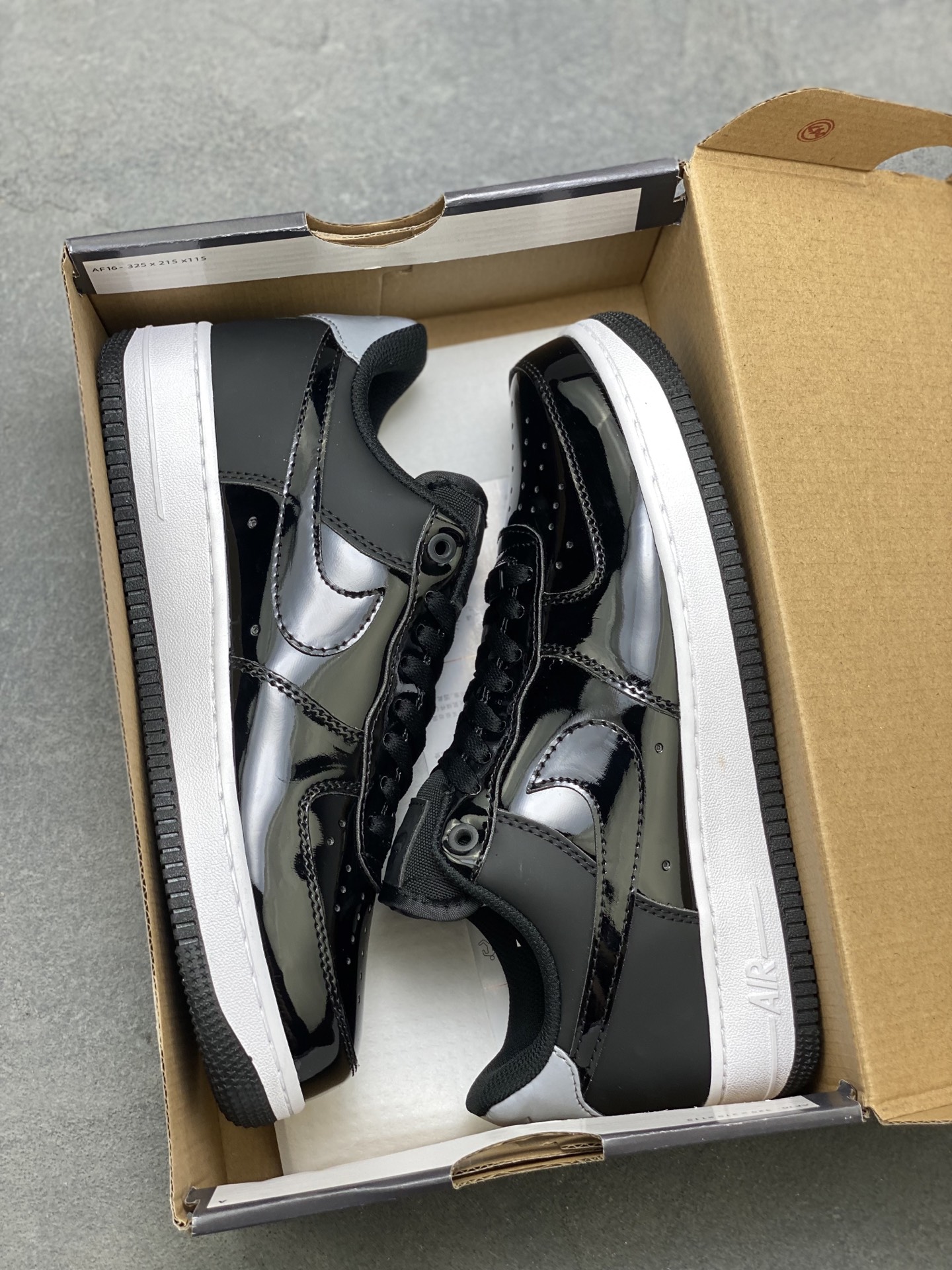 Nike Air Force 1 '07 Low Black Patent Leather Casual Sneakers AH6827-001 10 i1751309183333 6105 0 8