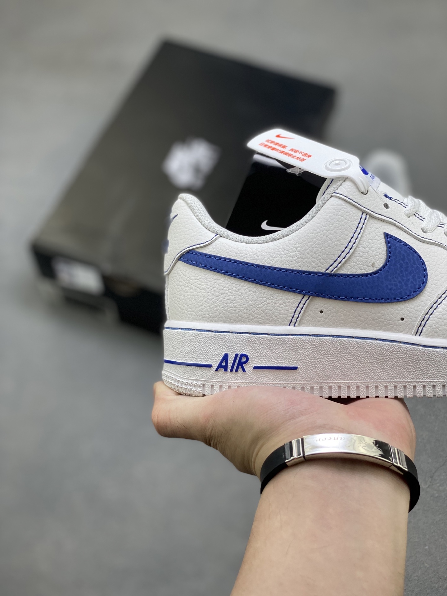 Nike Air Force 1 Low White Blue Stitching HQ2037-100 - Size 36-45 6 i1751309659476 7456 0 4