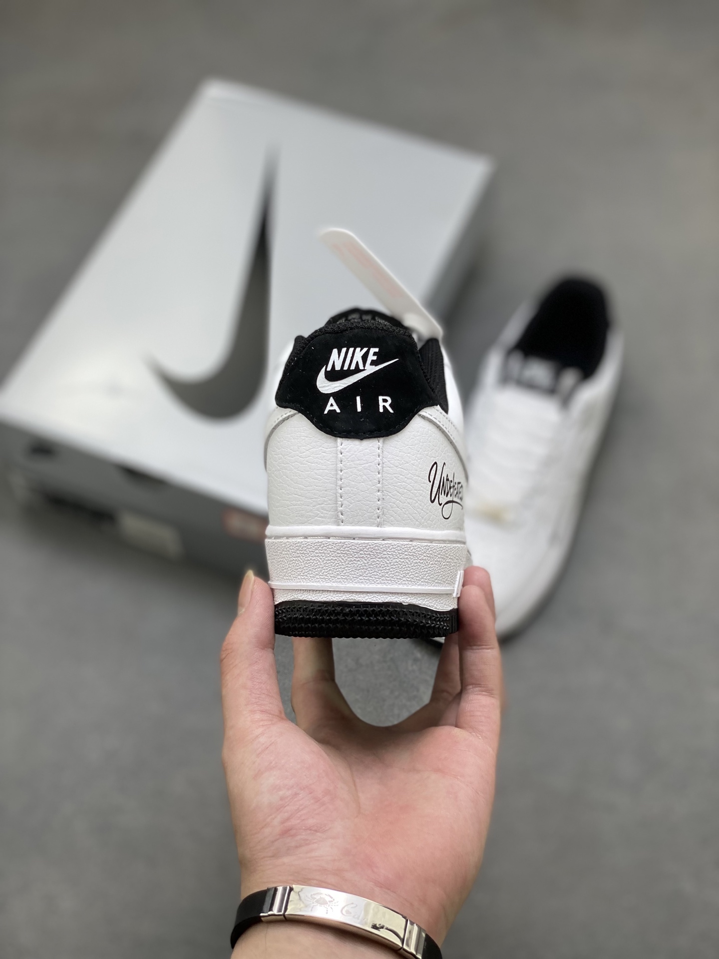 Undefeated x Nike Air Force 1 Low White/Black Casual Sneakers 5 i1751398476716 6769 0 3