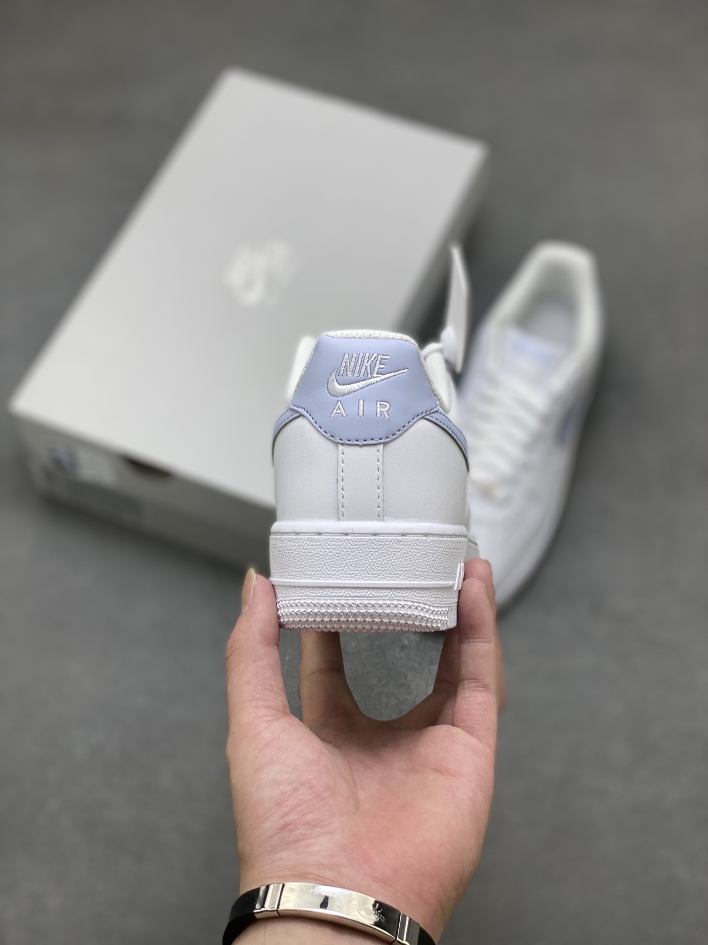 Nike Air Force 1 FJ4146-117 White/Blue Sneakers Classic Comfort & Style 5 i1751486314523 4045 0 3