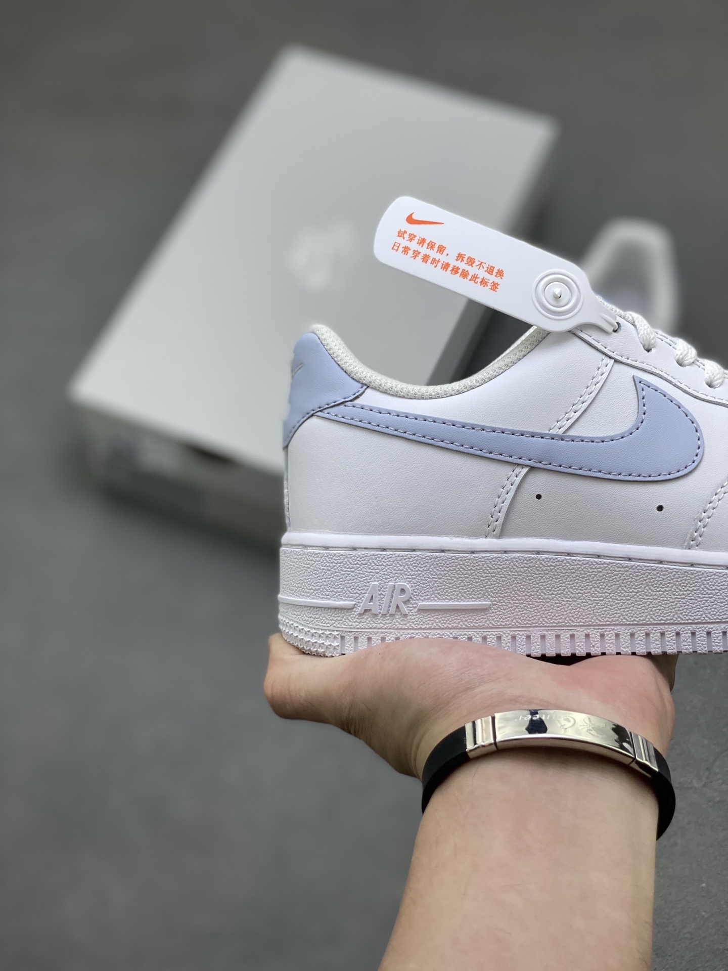 Nike Air Force 1 FJ4146-117 White/Blue Sneakers Classic Comfort & Style 6 i1751486314590 2644 0 4