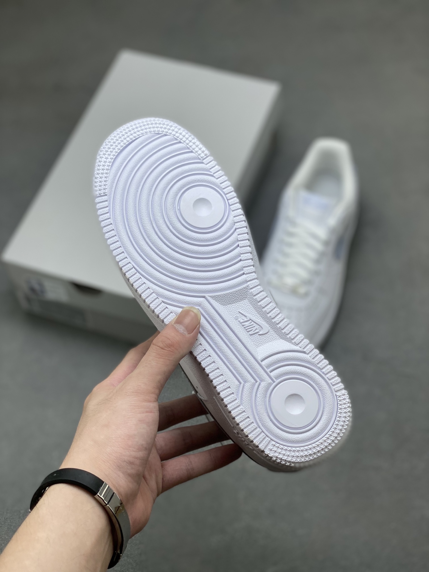 Nike Air Force 1 FJ4146-117 White/Blue Sneakers Classic Comfort & Style 7 i1751486321684 8248 0 5