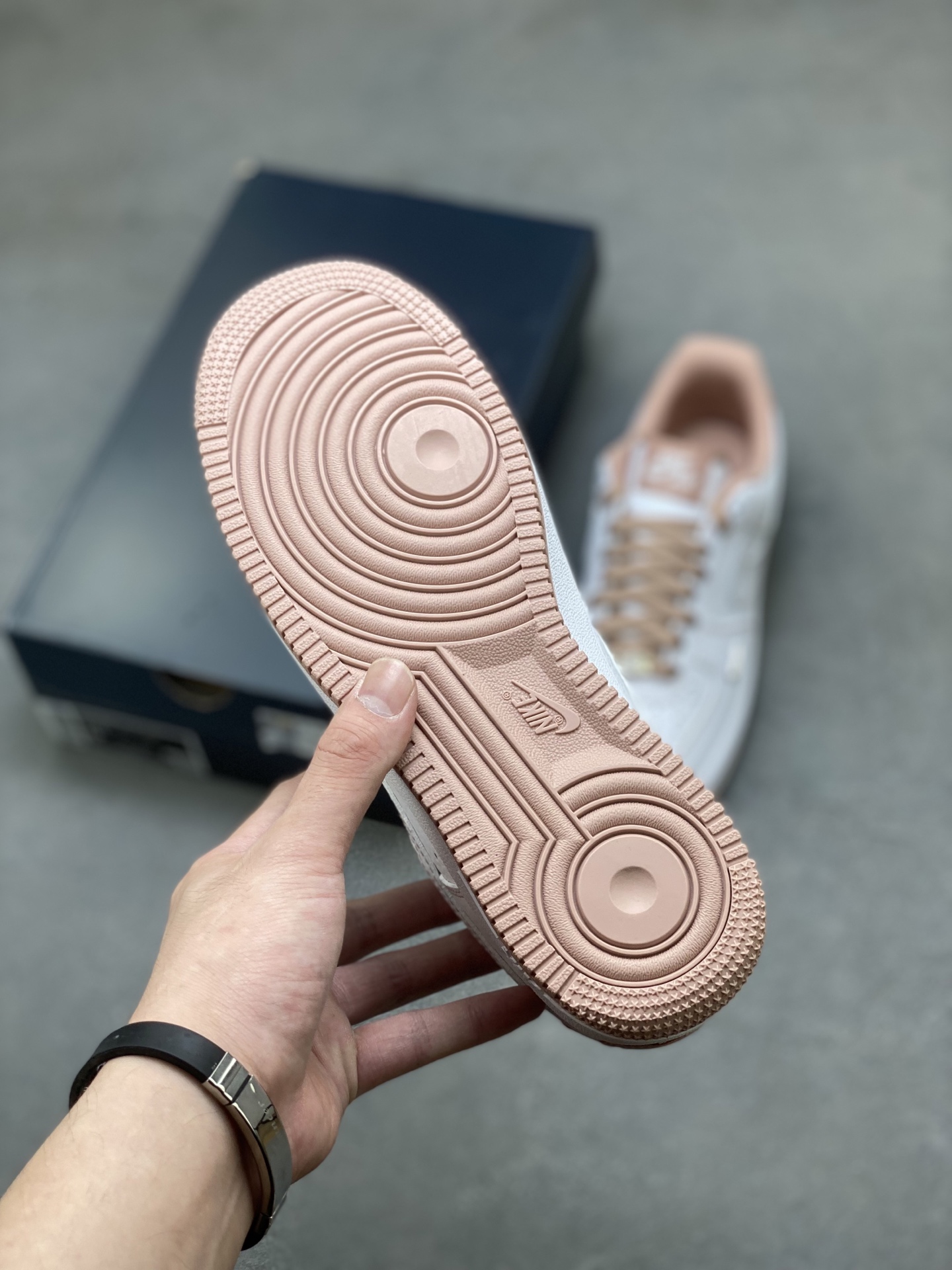 Nike Air Force 1 '07 Low White/Tan Leather Women's Shoes IB6543-100 7 i1751910303116 8923 0 5