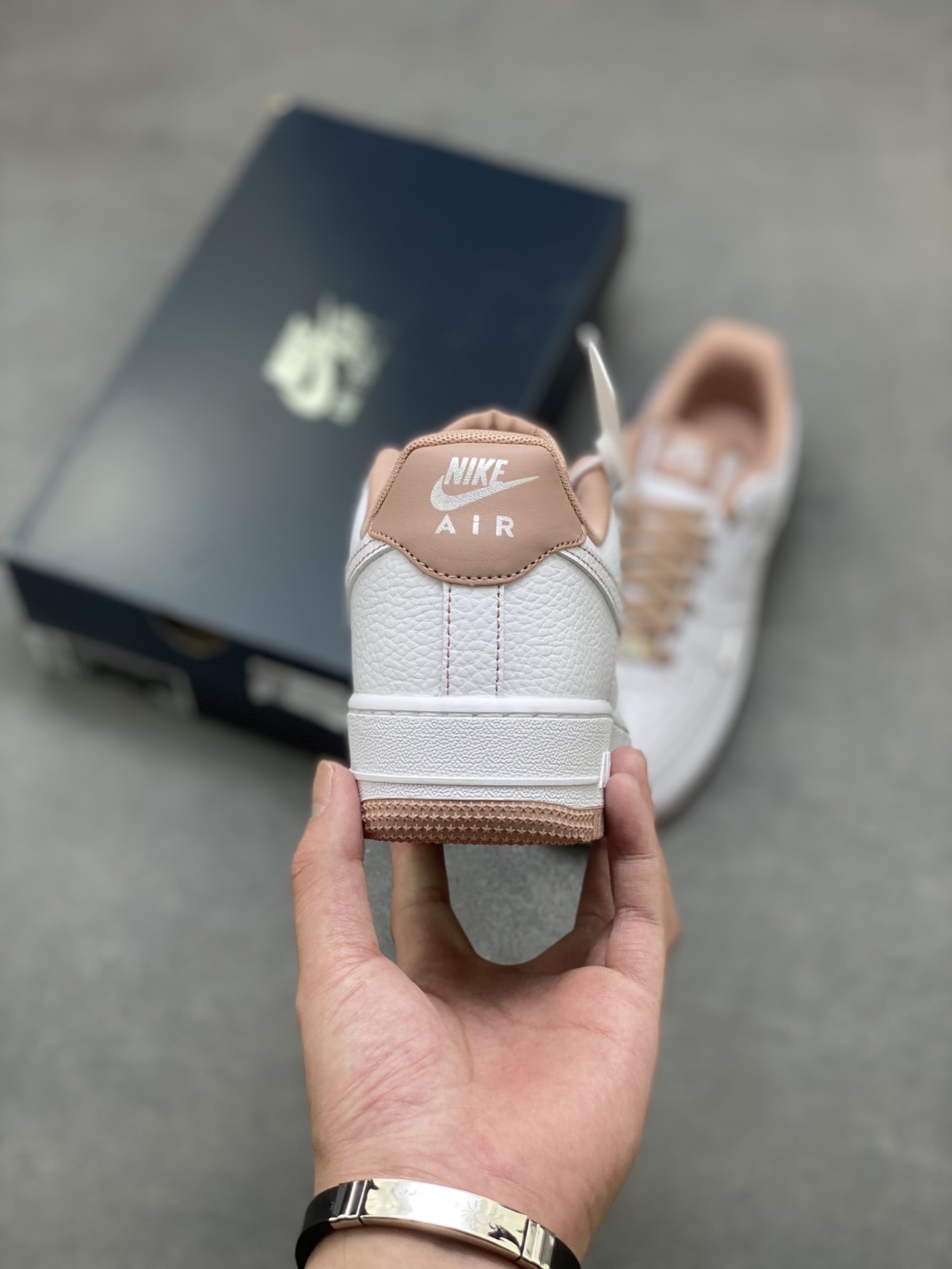 Nike Air Force 1 '07 Low White/Tan Leather Women's Shoes IB6543-100 5 i1751910307846 3728 0 3
