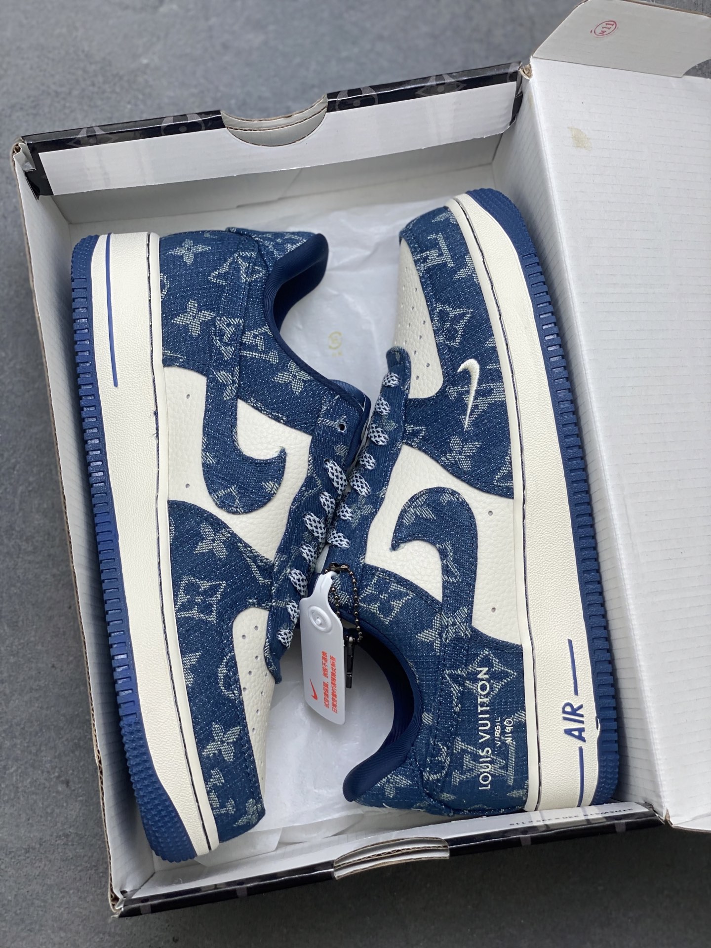 Nike Air Force 1 '07 Low Louis Vuitton Custom Sneakers - Limited Edition 10 i1751910356701 2153 0 8