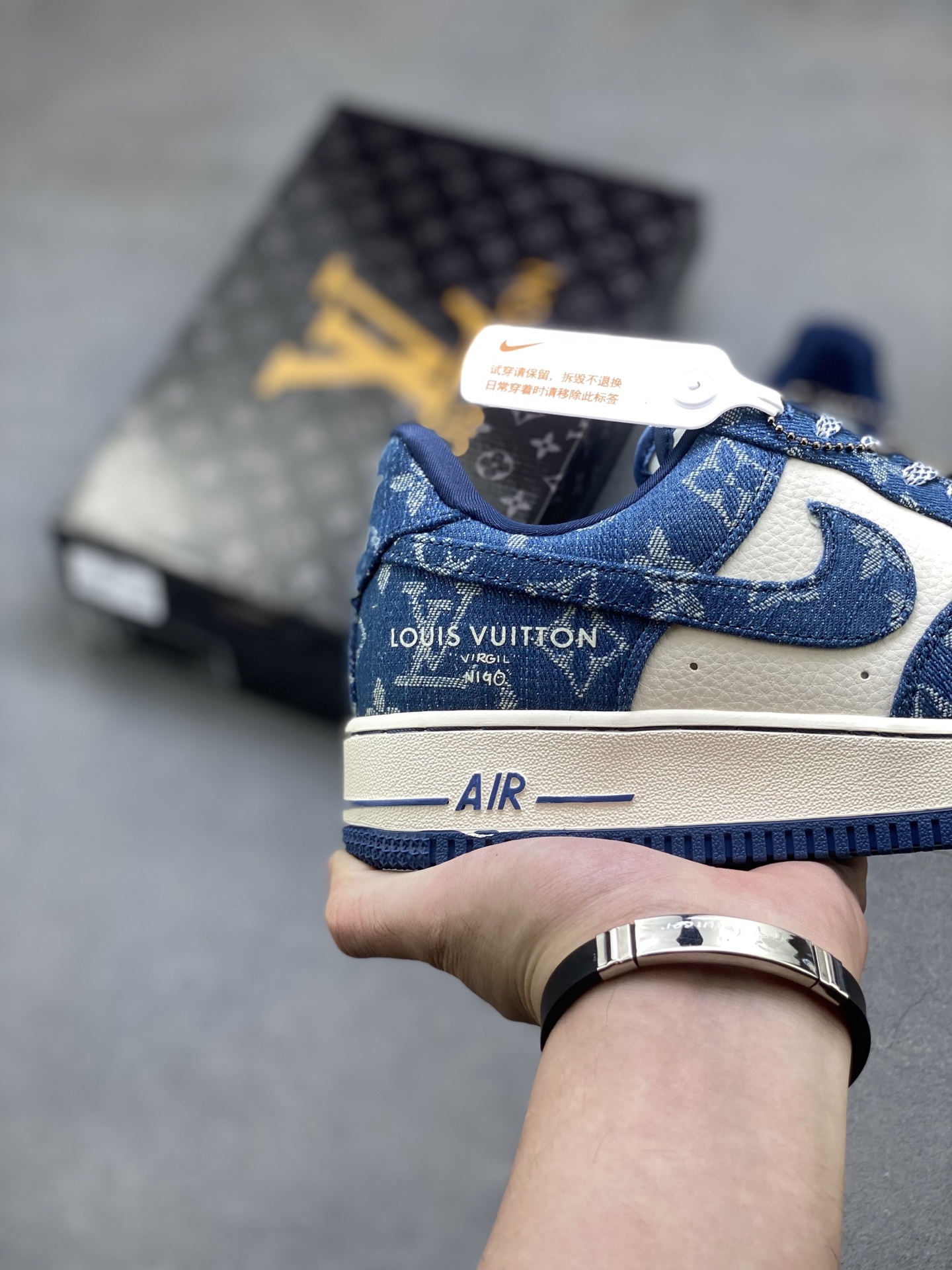 Nike Air Force 1 '07 Low Louis Vuitton Custom Sneakers - Limited Edition 6 i1751910357298 4043 0 4