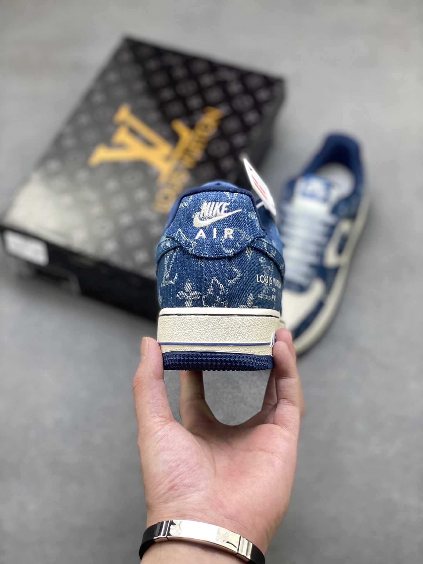 Nike Air Force 1 '07 Low Louis Vuitton Custom Sneakers - Limited Edition 5 i1751910357885 3875 0 3