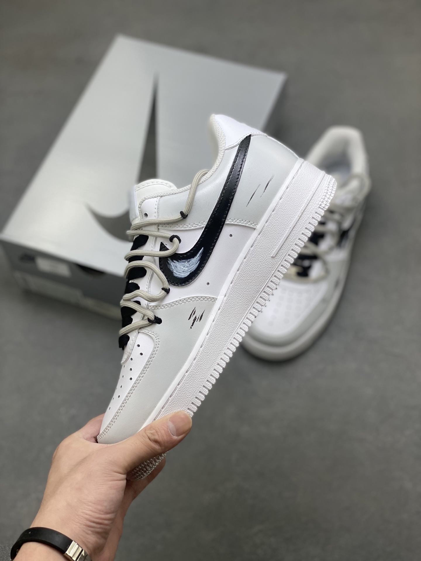Nike Air Force 1 '07 Low White/Black Casual Sneakers CW2288-111 4 i1752088433951 1658 0 2