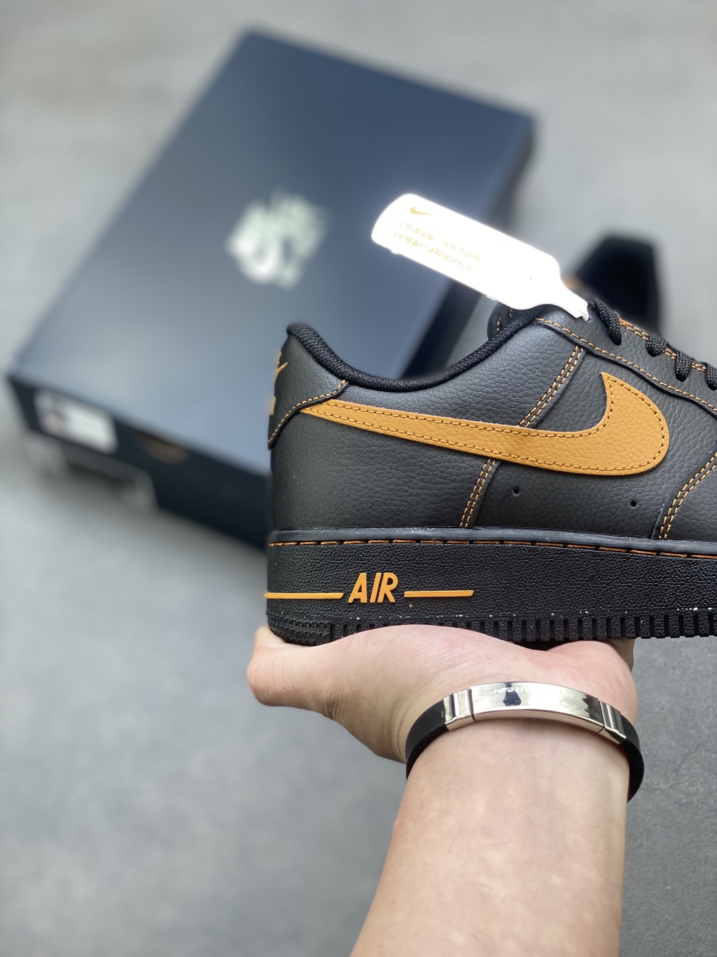 Nike Air Force 1 '07 Low Black/Gold Stitching - HQ2037-003 Limited Edition 6 i1752088544120 7898 0 4