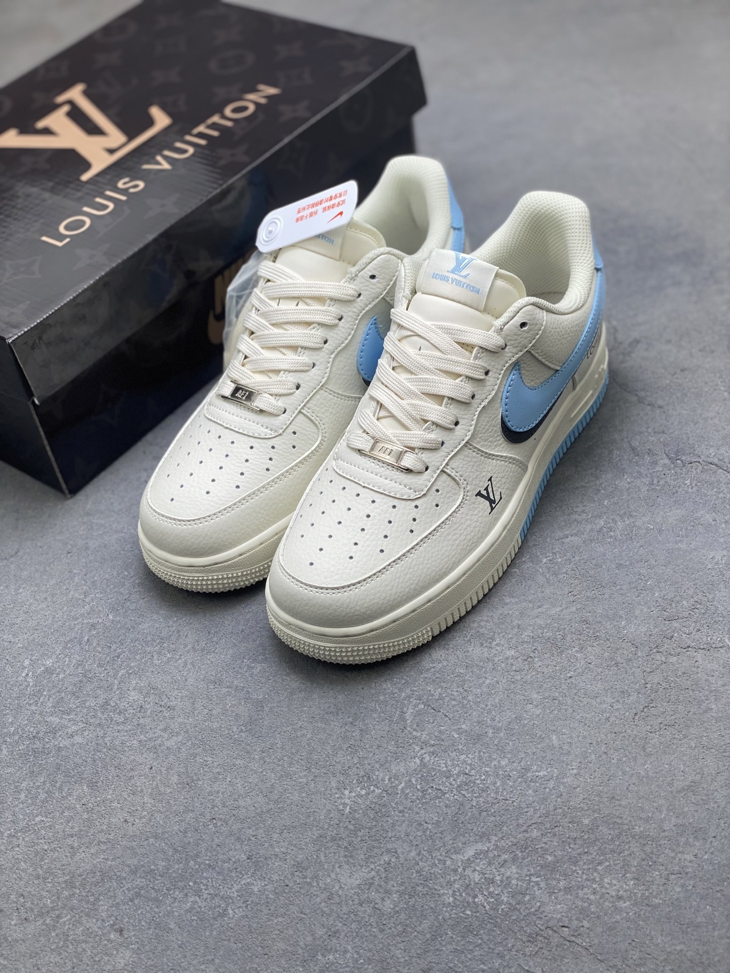 Nike Air Force 1 Low Louis Vuitton Custom Sneakers - Limited Edition 9 i1752088690820 5564 0 7