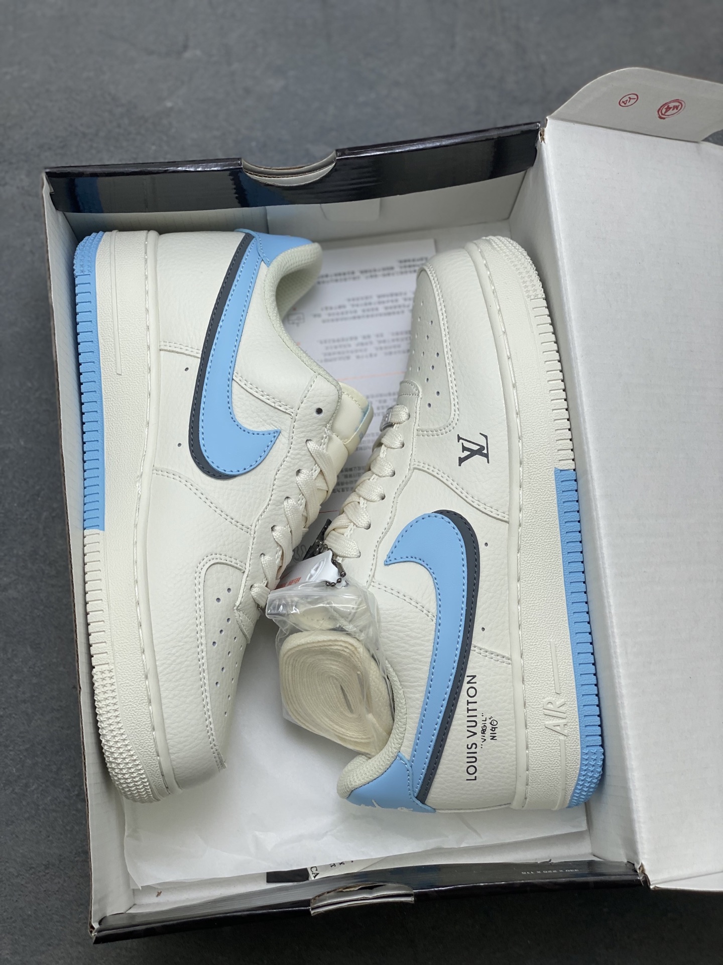 Nike Air Force 1 Low Louis Vuitton Custom Sneakers - Limited Edition 10 i1752088695515 5580 0 8