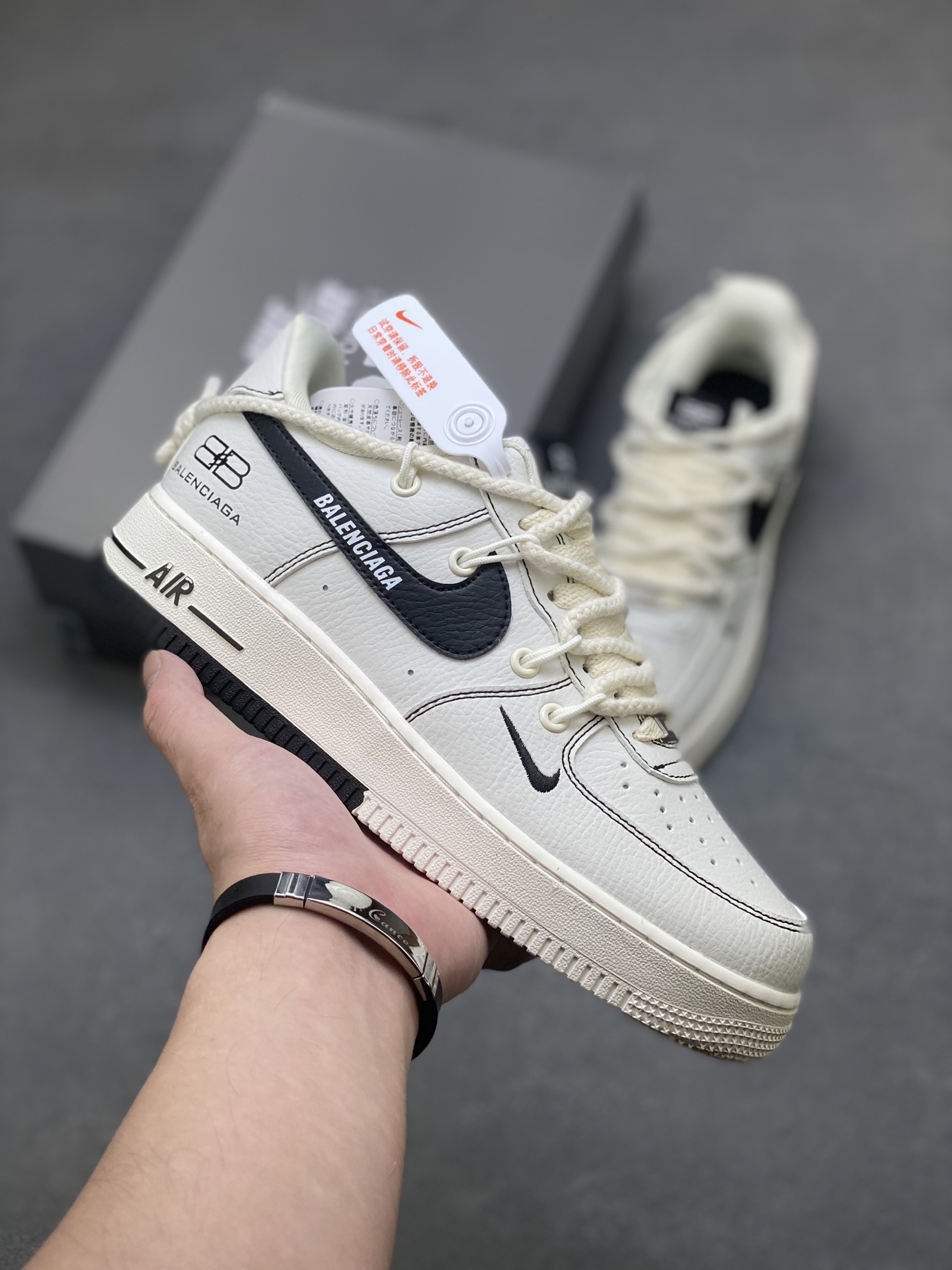 Nike Air Force 1 '07 Low x Balenciaga Limited Edition Sneakers - Size 36-45 2 i1752171771847 4640 0 0