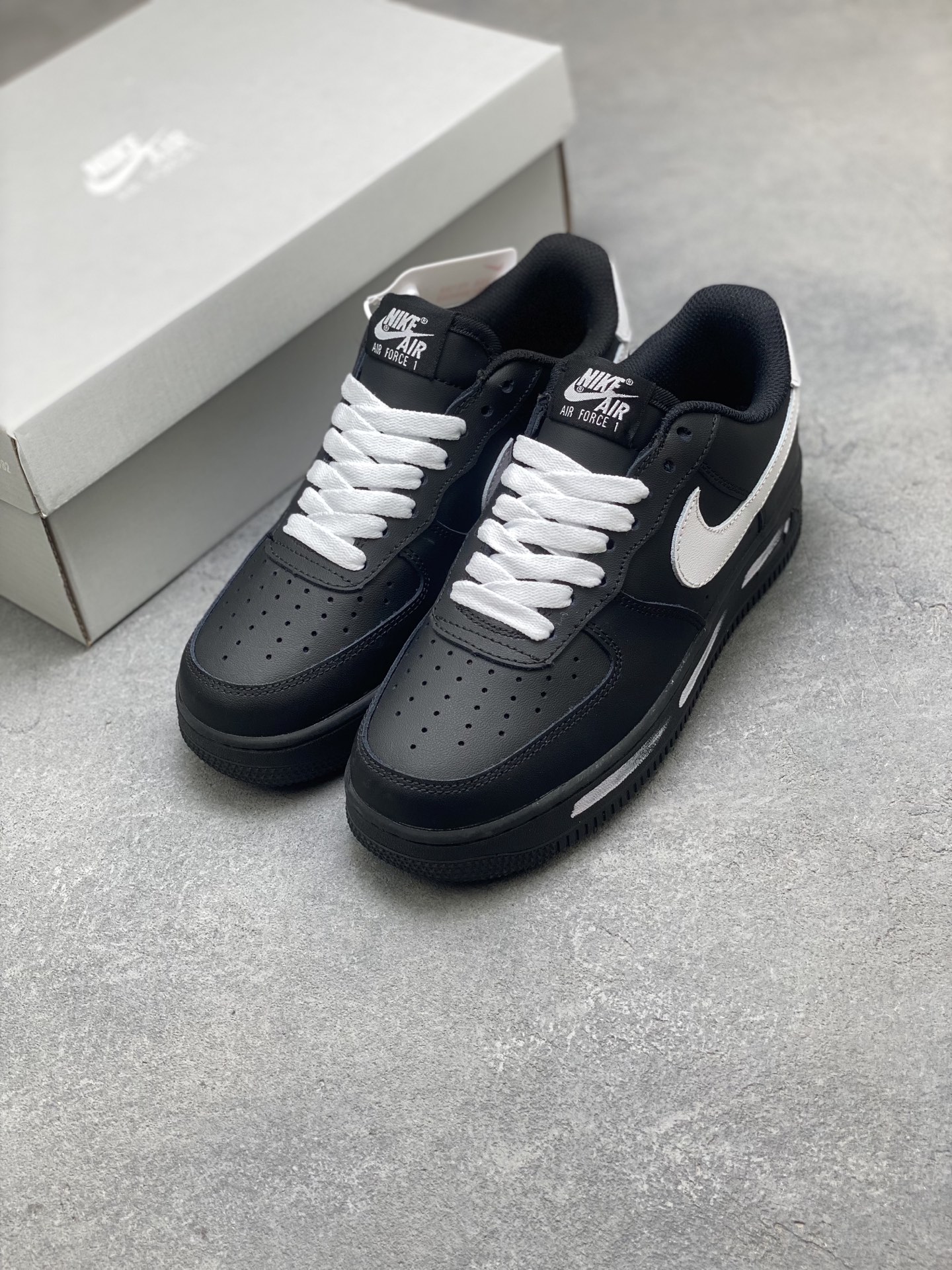 Nike Air Force 1 '07 Low Black White Casual Shoes CW2288-111 9 i1752172380062 4532 0 7