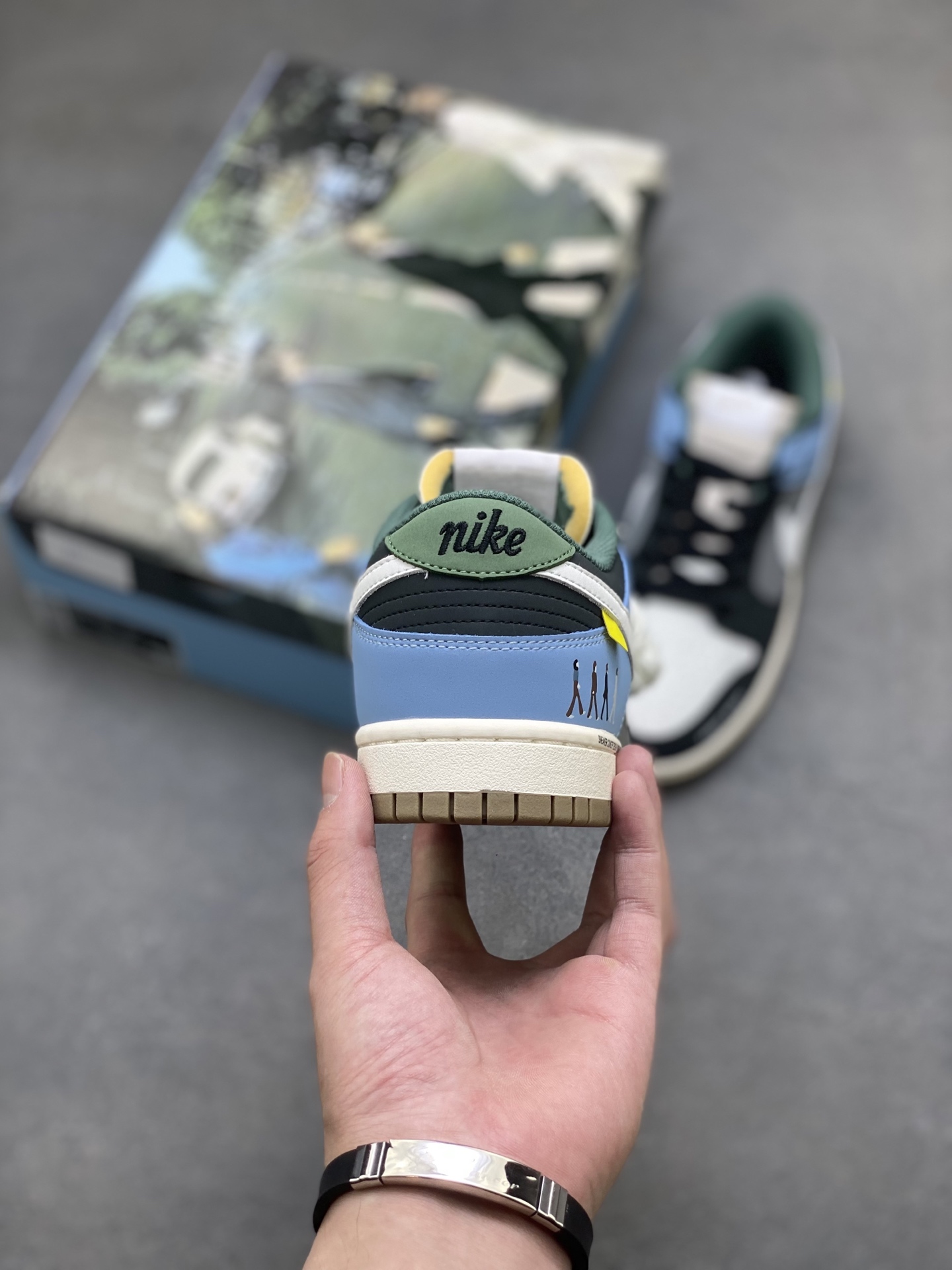Nike SB Dunk Low Abbey Road Custom Sneakers Casual Shoes PU6652-123 5 i1752173560754 4500 0 3