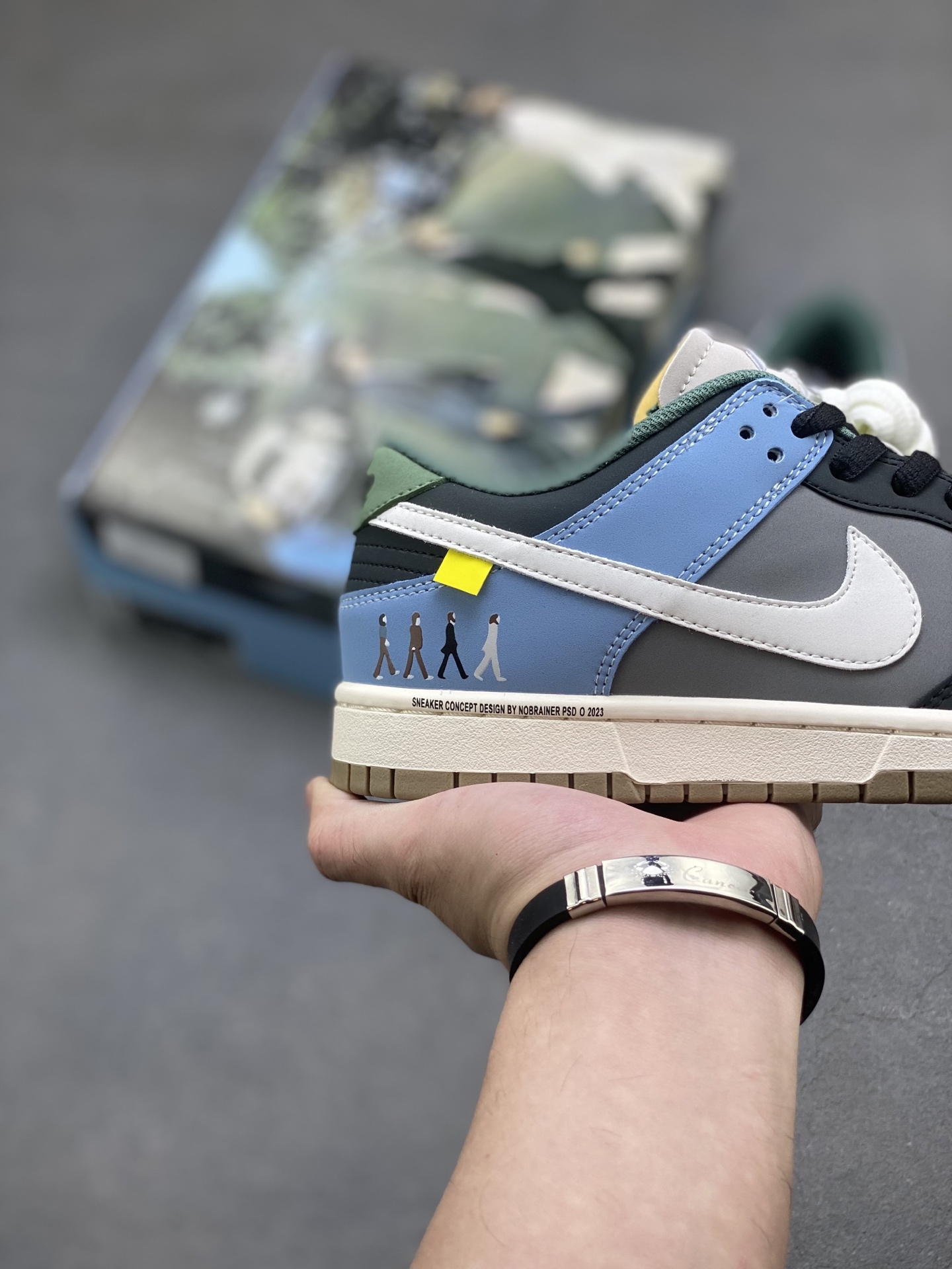 Nike SB Dunk Low Abbey Road Custom Sneakers Casual Shoes PU6652-123 6 i1752173568209 4237 0 4