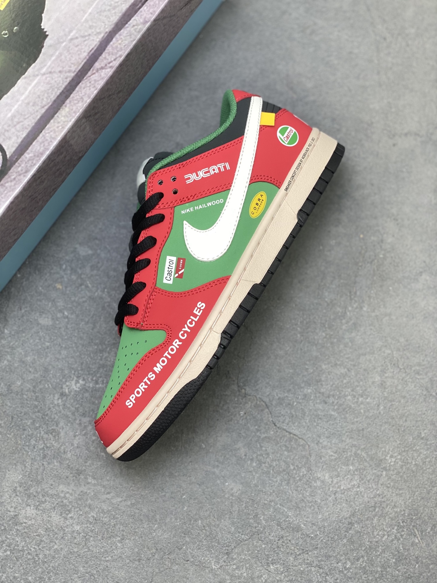 Nike SB Dunk Low Premium Casual Sneakers - Ducati Nike Hailwood Edition 7 i1752173677210 158 0 6
