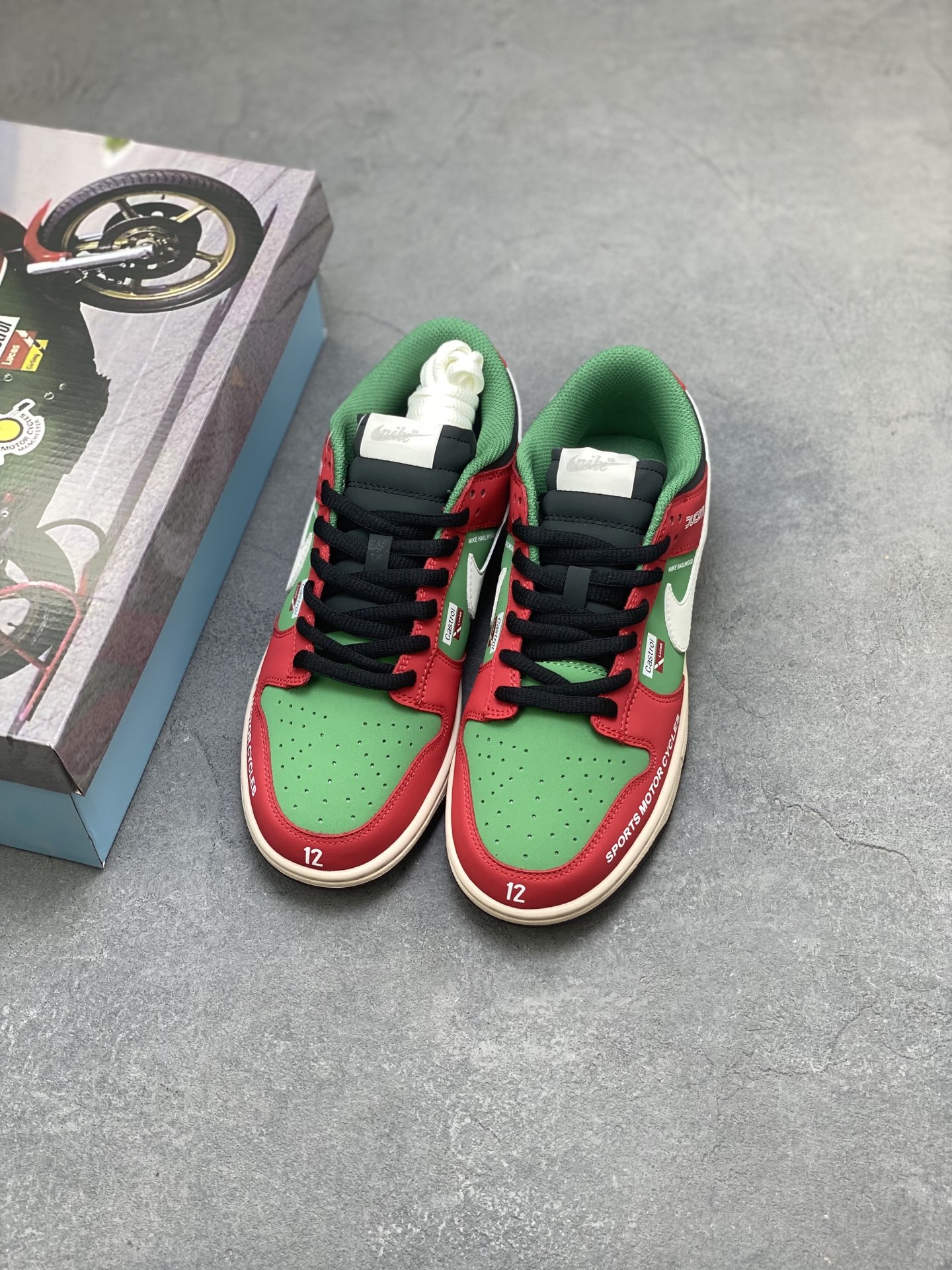 Nike SB Dunk Low Premium Casual Sneakers - Ducati Nike Hailwood Edition 8 i1752173677625 3654 0 7