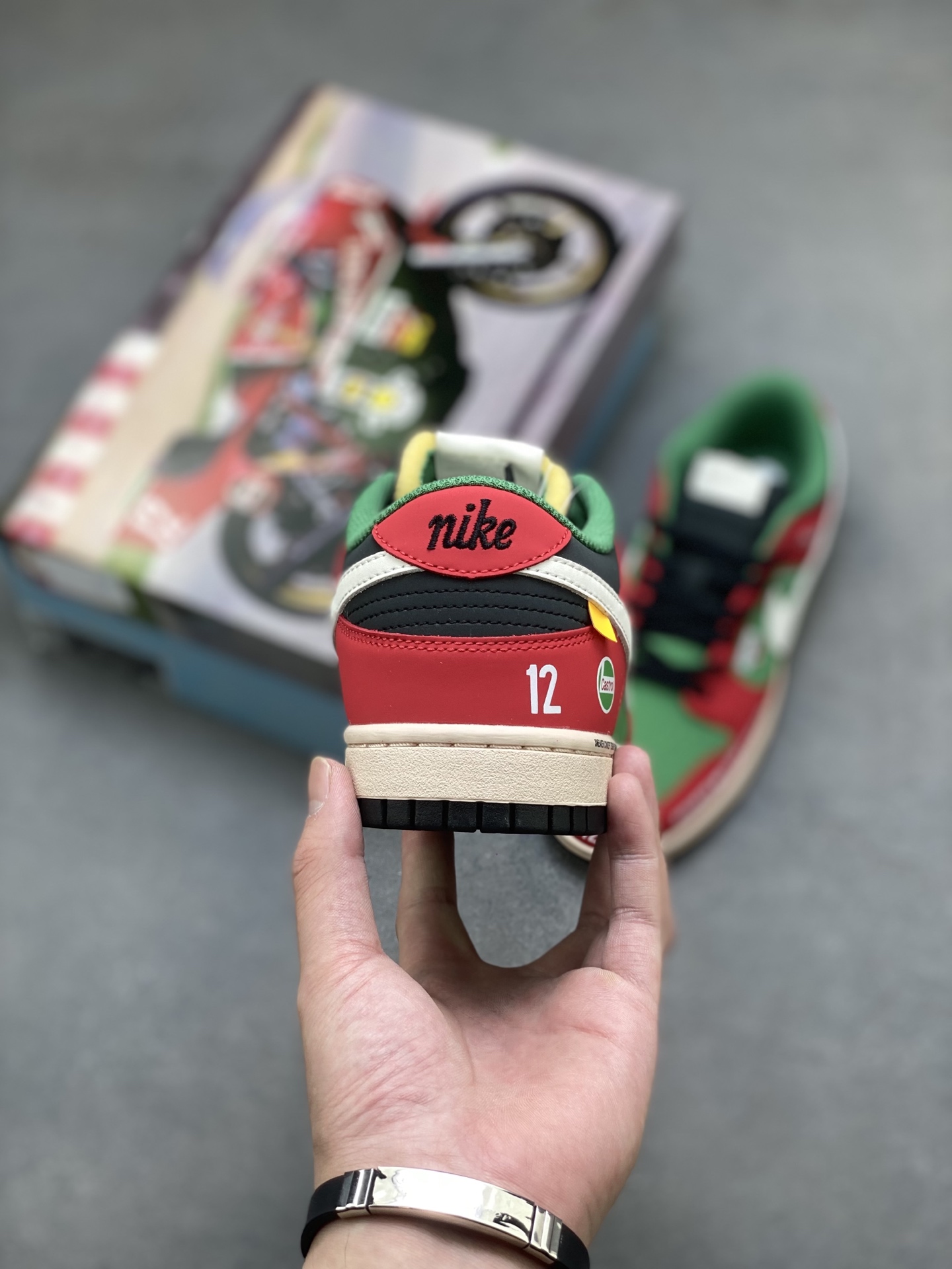 Nike SB Dunk Low Premium Casual Sneakers - Ducati Nike Hailwood Edition 4 i1752173687420 5311 0 3