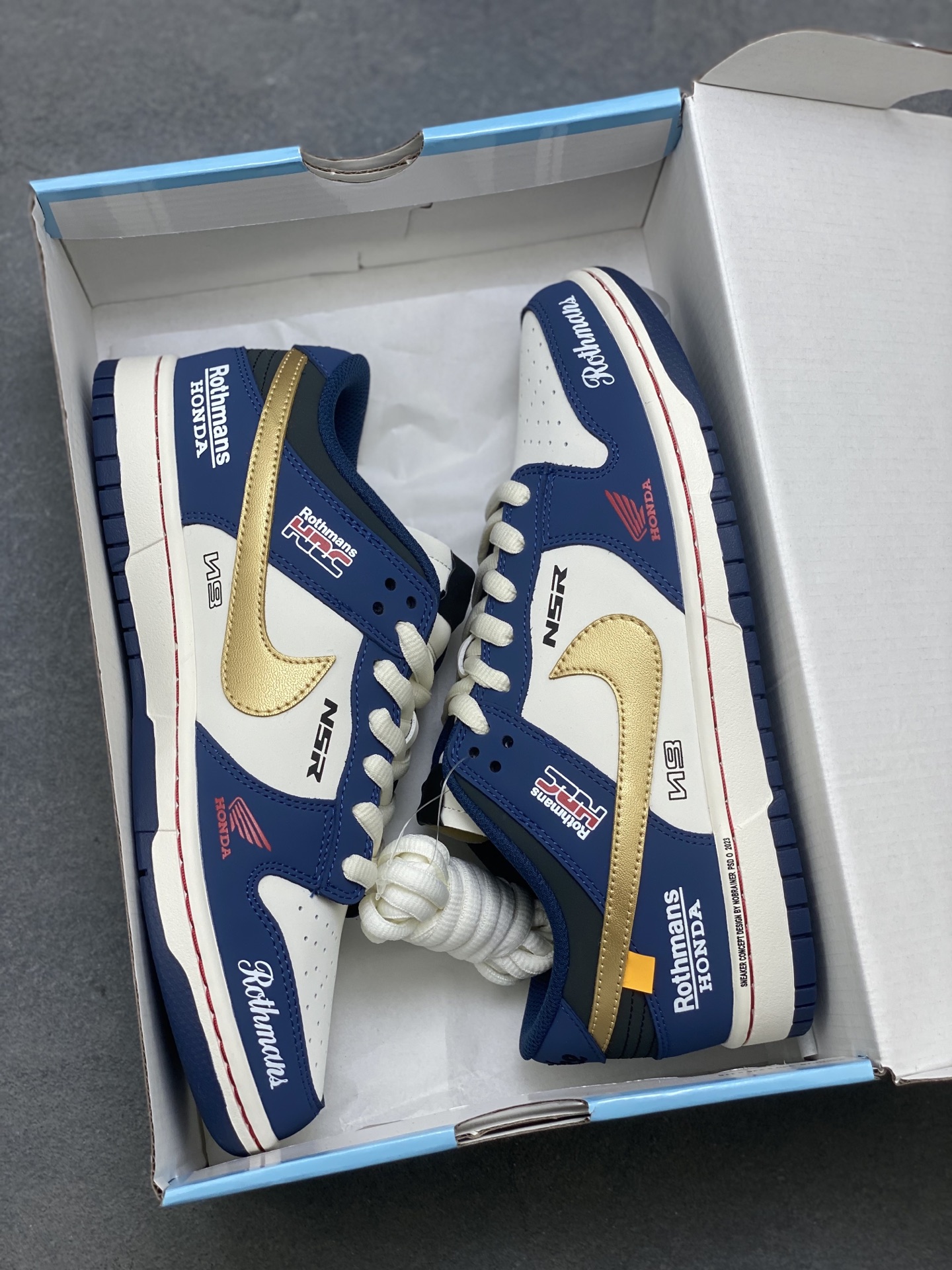 Nike SB Dunk Low Rothmans HRC Anniversary Edition Sneakers 9 i1752173710805 3983 0 8