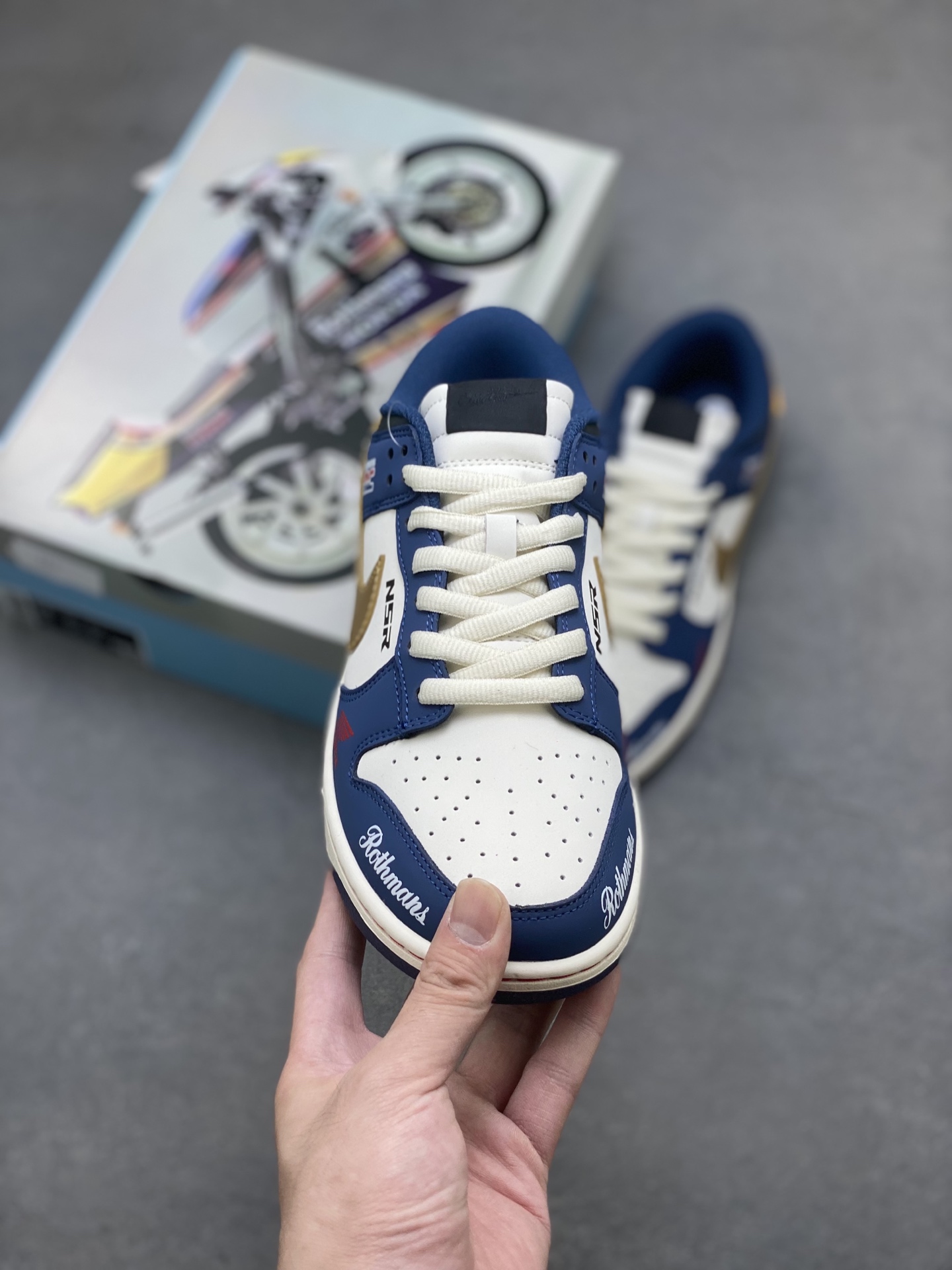 Nike SB Dunk Low Rothmans HRC Anniversary Edition Sneakers 2 i1752173720165 8204 0 1