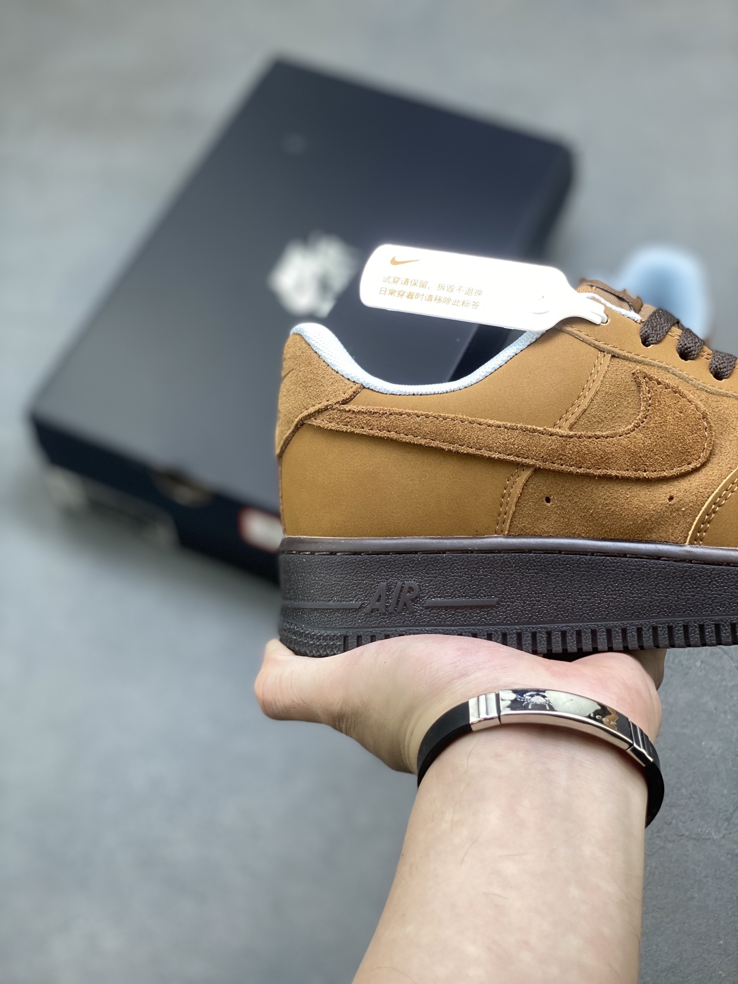 Nike Air Force 1 '07 Low Brown Suede Sneaker Limited Edition IB4617-222 6 i1752336693808 1834 0 4