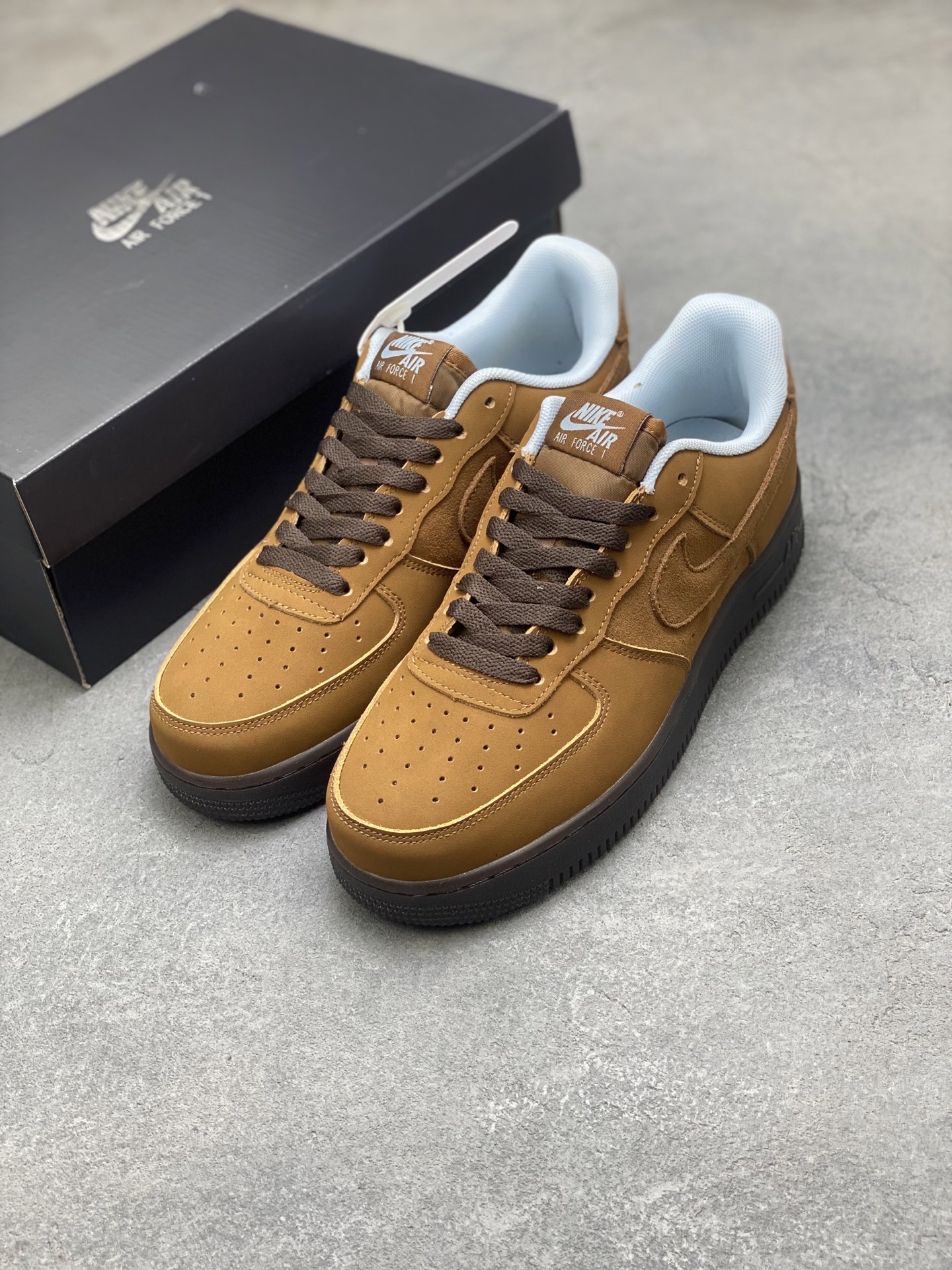 Nike Air Force 1 '07 Low Brown Suede Sneaker Limited Edition IB4617-222 9 i1752336695895 9248 0 7