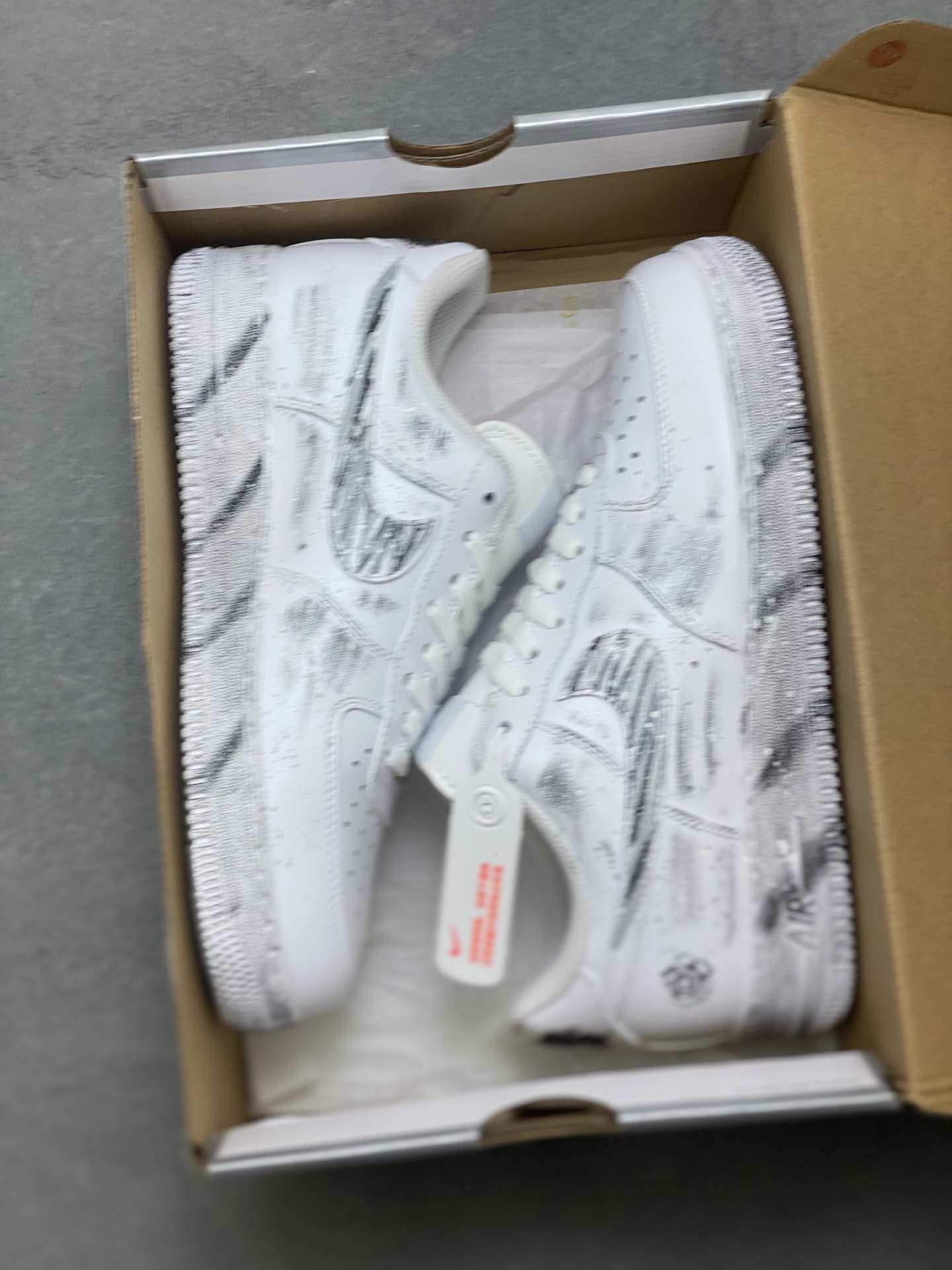 Nike Air Force 1 '07 Low White/Silver Casual Shoes CW2288-111 Limited Edition 10 i1752336738747 5876 0 8