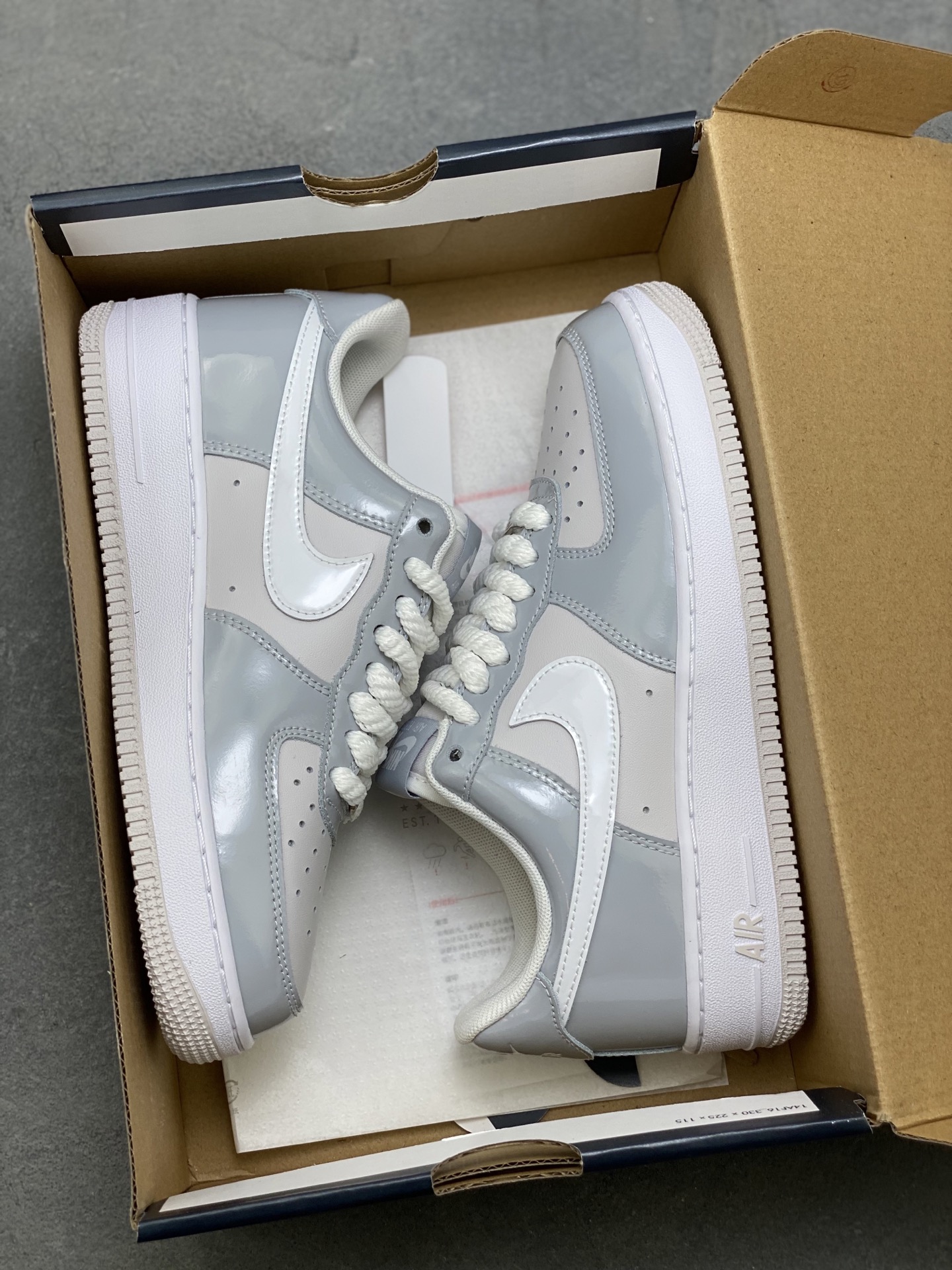 Nike Air Force 1 '07 Low Grey/White Casual Sneakers - Limited Edition 10 i1752422664083 1358 0 8