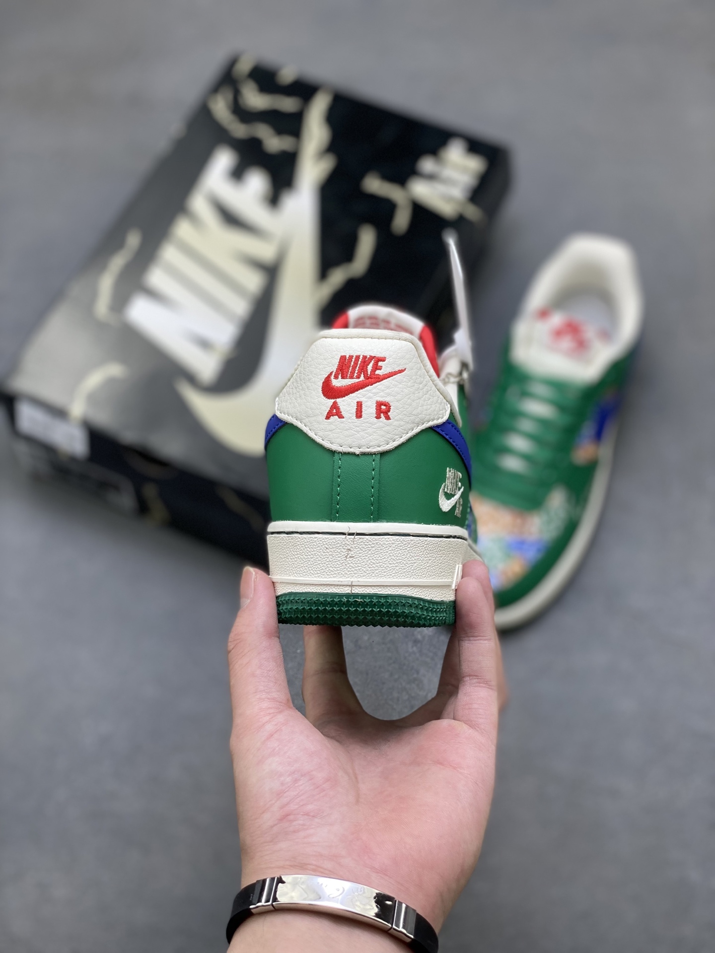 Nike Air Force 1 '07 Low Green/Blue Limited Edition Sneakers 5 i1752422991495 392 0 3