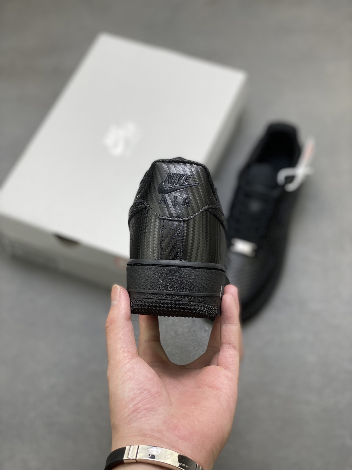 Nike Air Force 1 '07 Low Black Carbon Fiber Sneakers HF2886-001 5 i1752508902342 4736 0 3