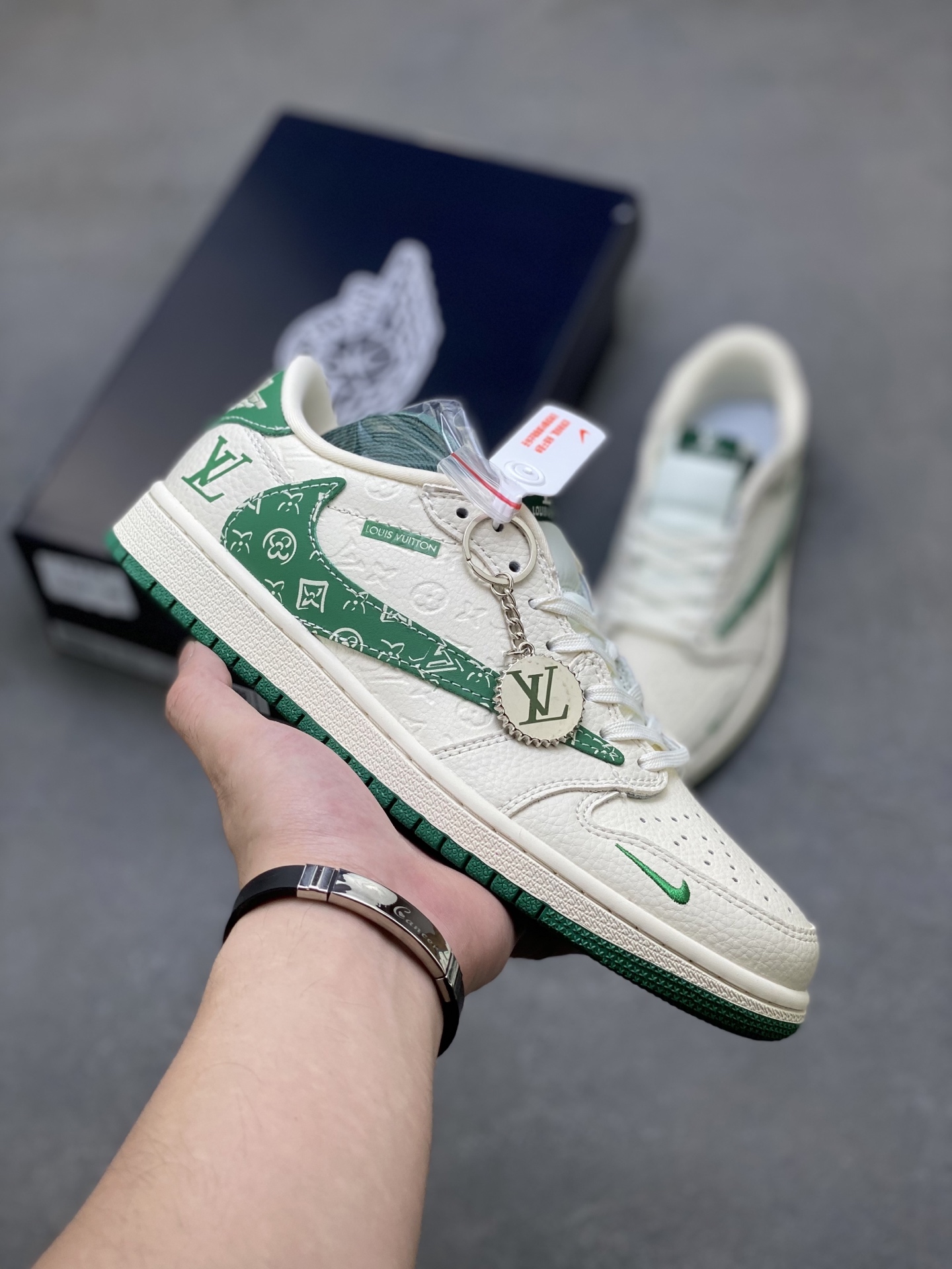 Nike Air Jordan 1 x Travis Scott Custom Low Top Sneakers - Limited Edition 1 i1752509610698 4456 0 0
