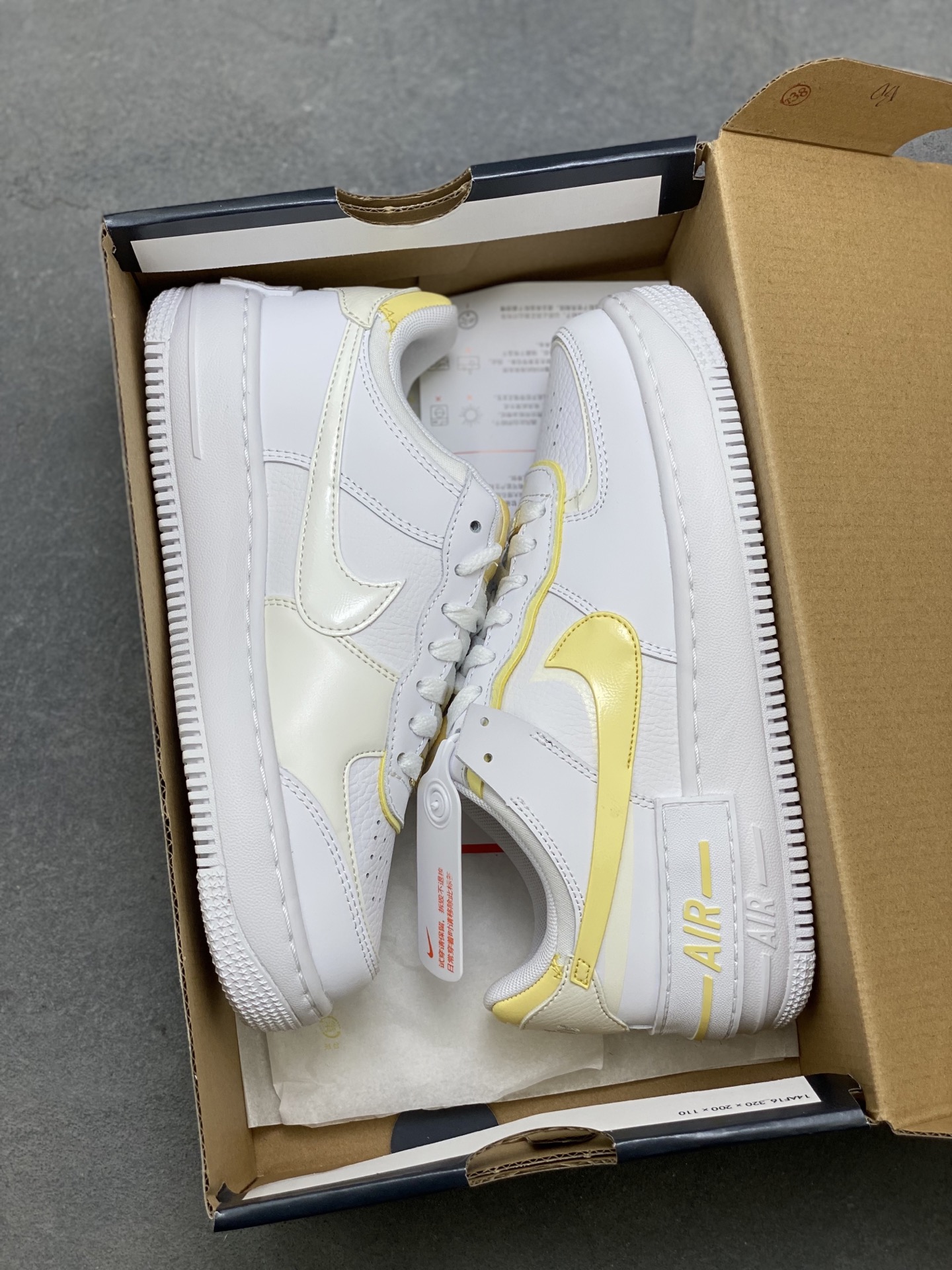 Nike Air Force 1 '07 Low White/Yellow Casual Sneakers CI0919-122 10 i1752595319691 8628 0 8